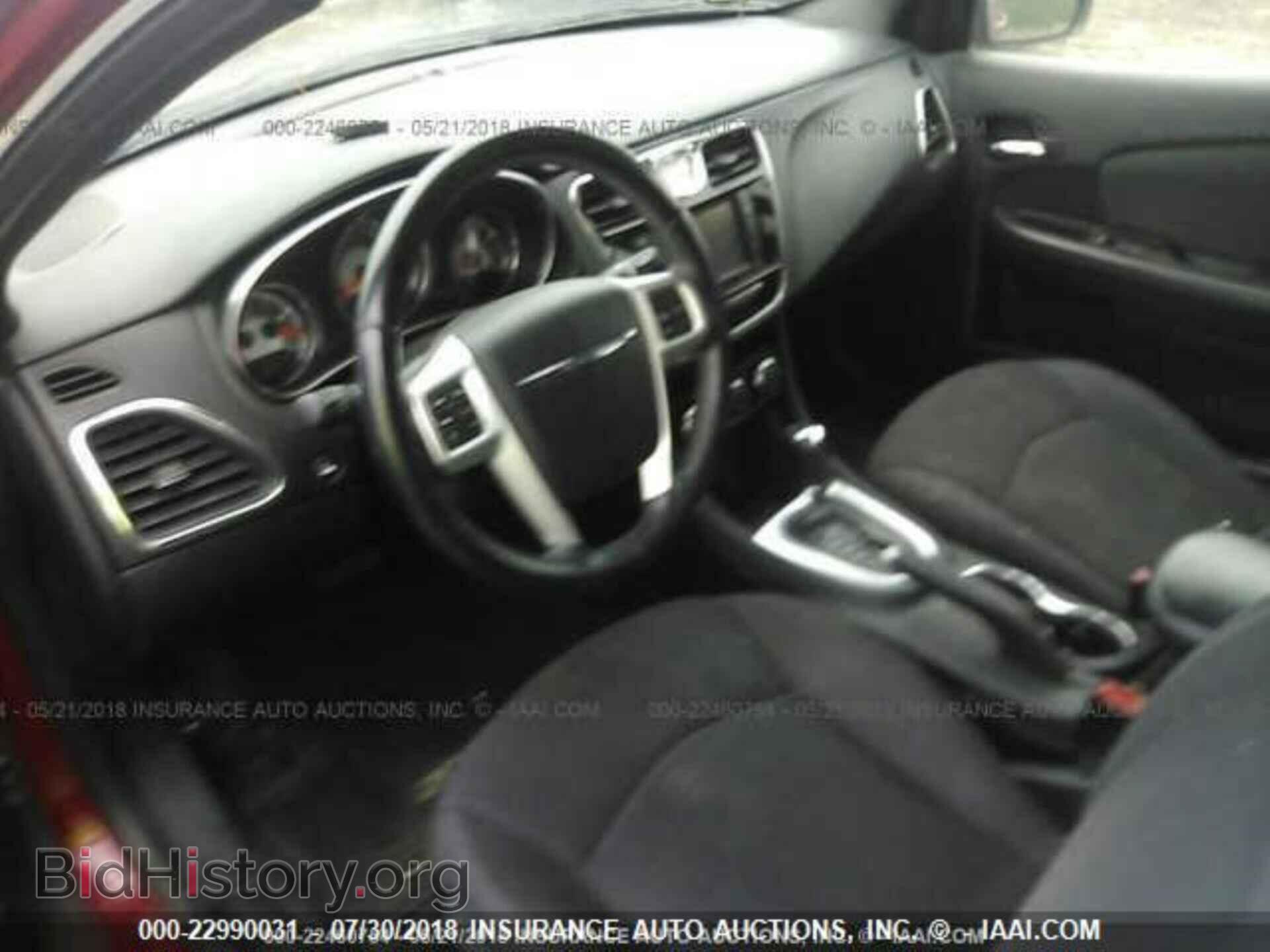 2012 CHRYSLER 200 - VIN: 1C3CCBBB3CN241531 - Фото 6