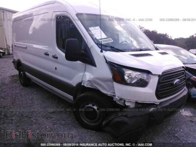 2018 Ford TRANSIT, белый — VIN 1FTYR2CM2JKA85853, IAAI