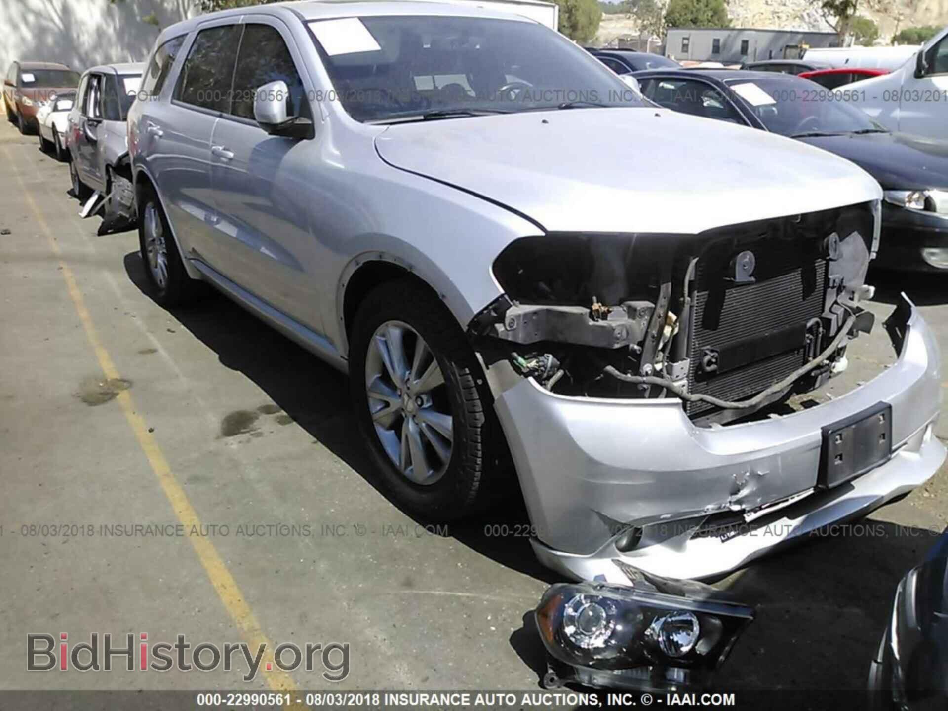 Photo 1C4SDHCT5CC361244 - Dodge Durango 2012