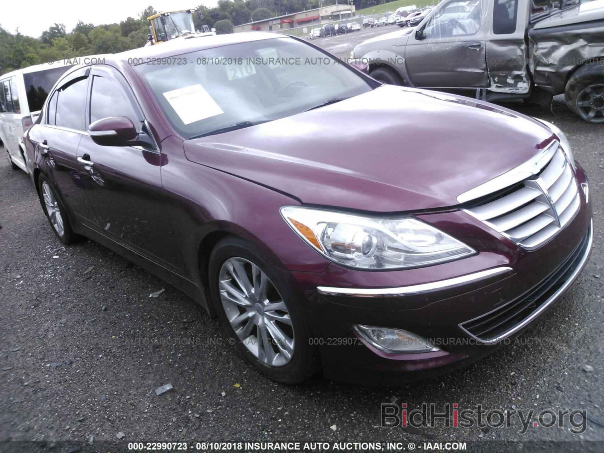 Photo KMHGC4DD6DU227911 - HYUNDAI GENESIS 2013