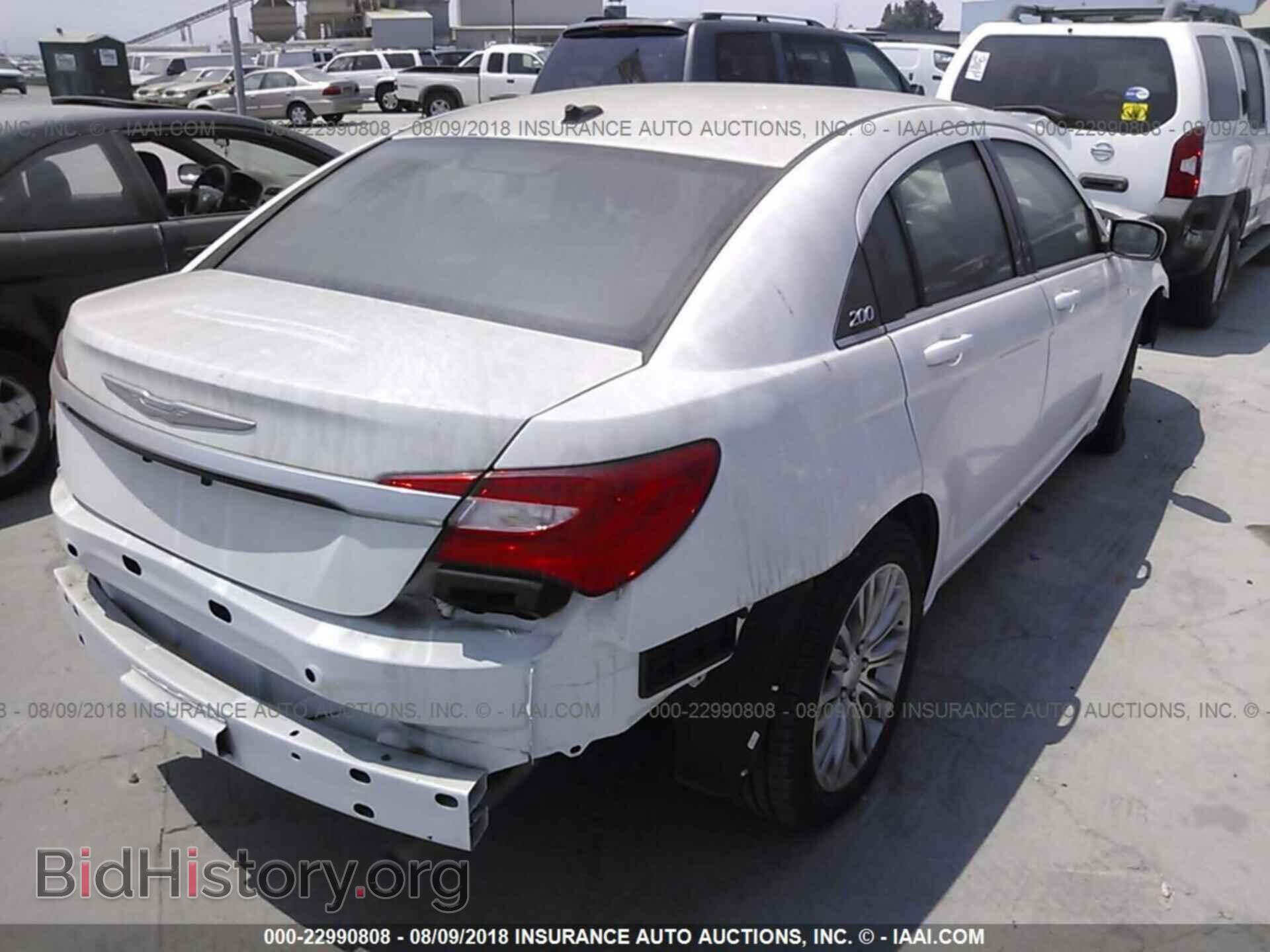 2012 Chrysler 200 - VIN: 1C3CCBAB3CN248903 - Фото 4