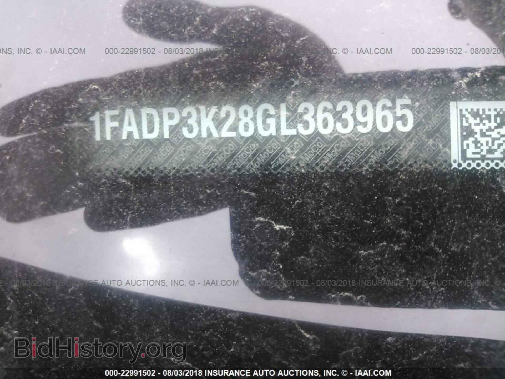 2016 Ford Focus - VIN: 1FADP3K28GL363965 - Фото 9