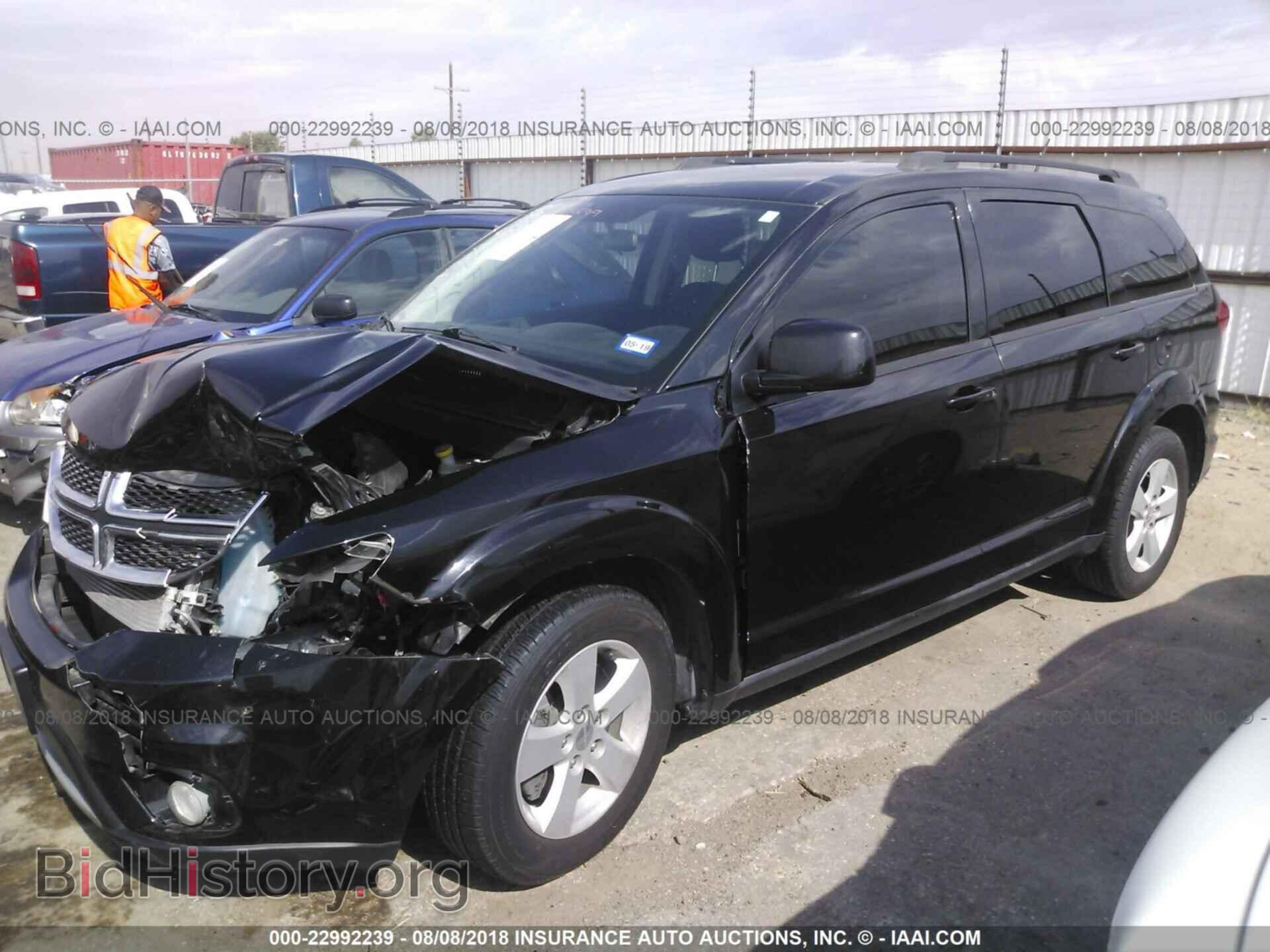 2012 Dodge Journey - VIN: 3C4PDCBB4CT394970 - Фото 2