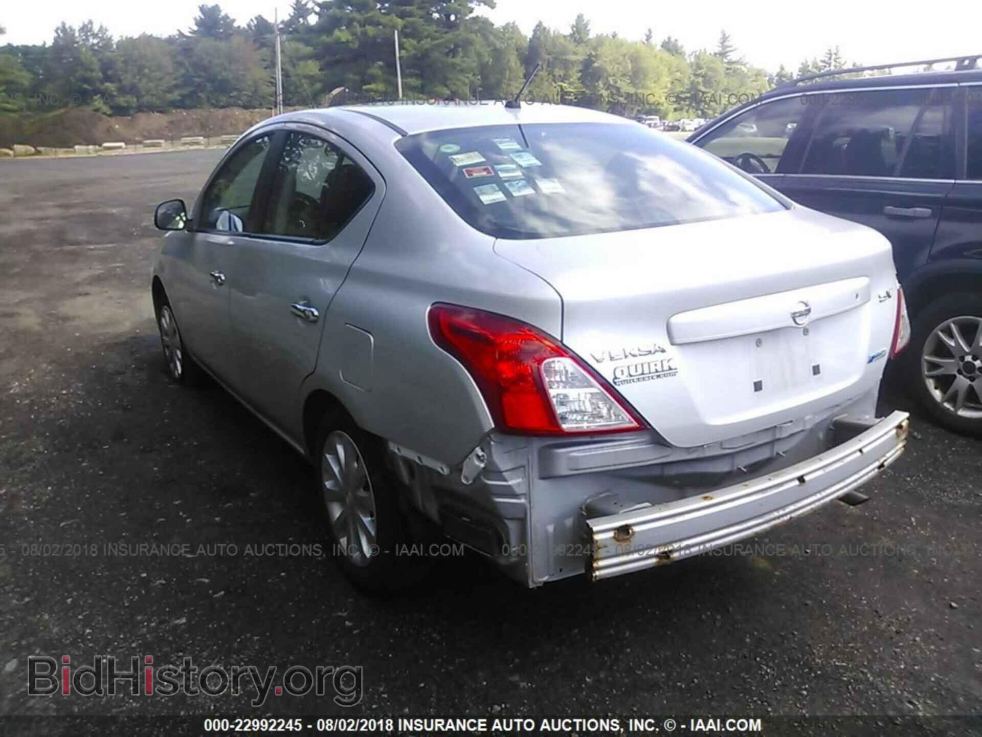 2012 Nissan Versa - VIN: 3N1CN7AP3CL823308 - Фото 3