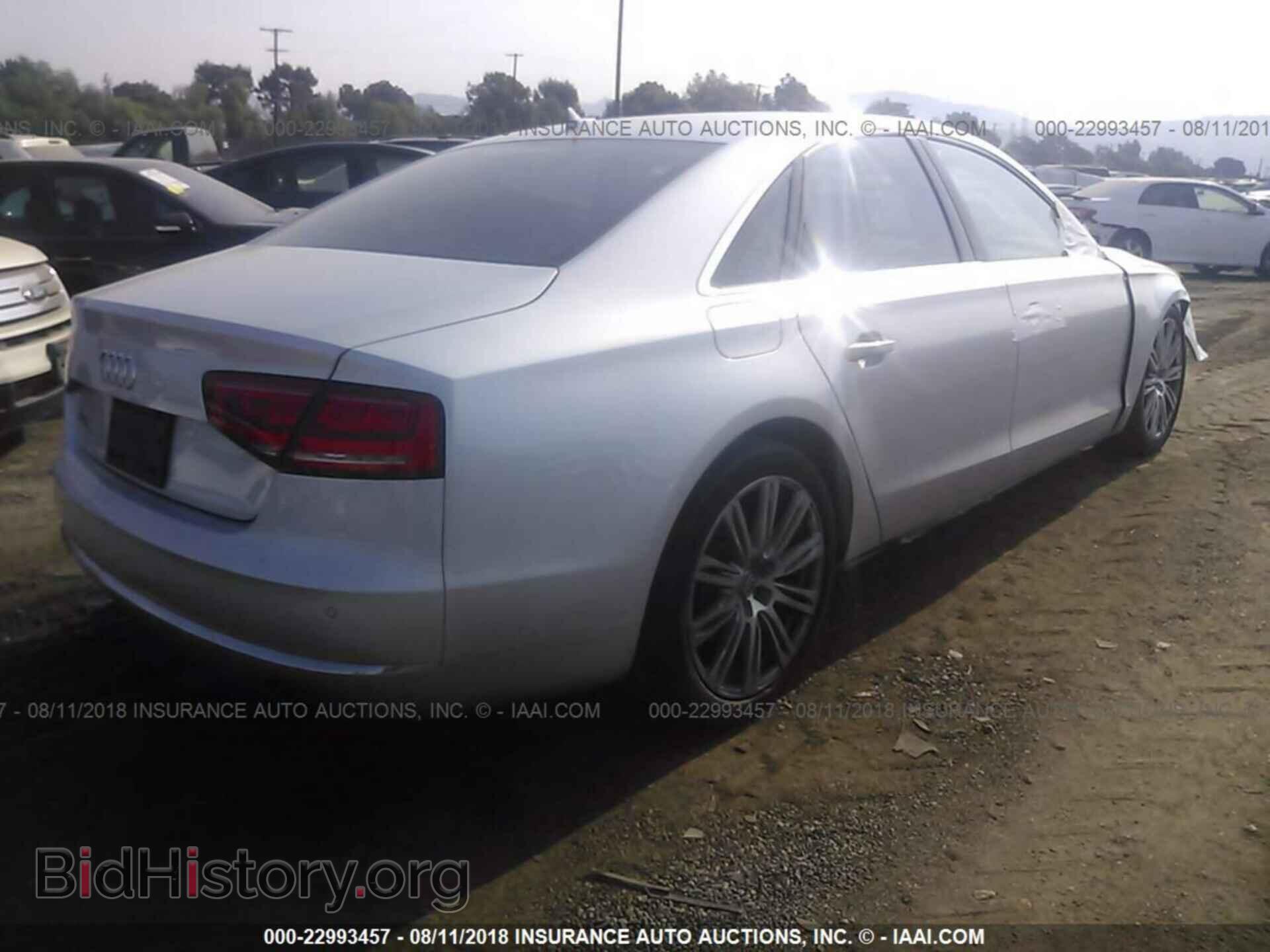 2013 Audi A8 - VIN: WAUAGAFD6DN004317 - Фото 4