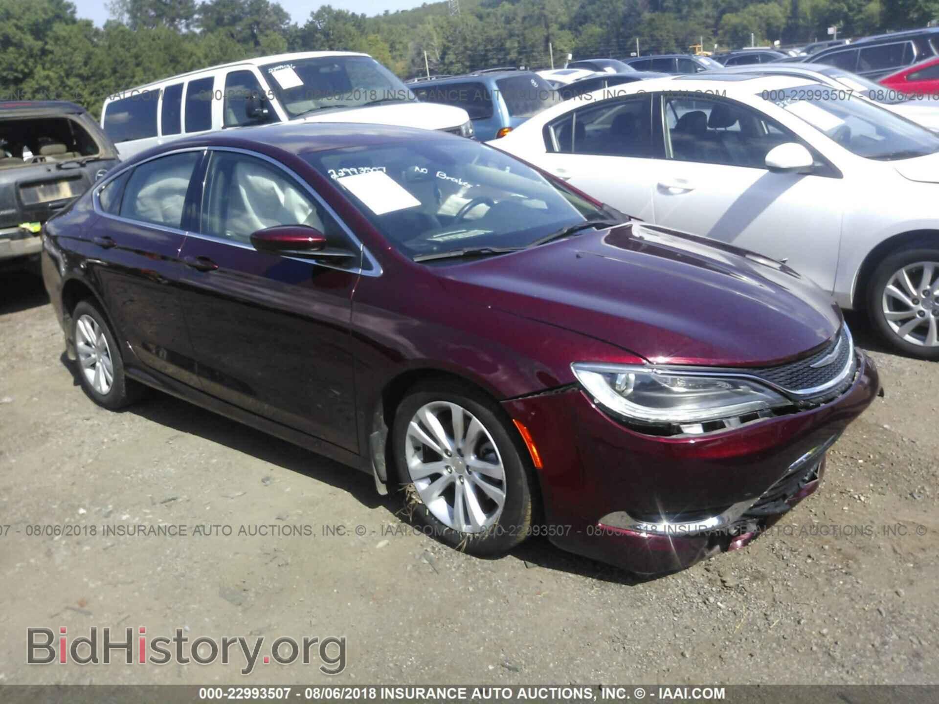 Фотография 1C3CCCAB7HN510175 - Chrysler 200 2017