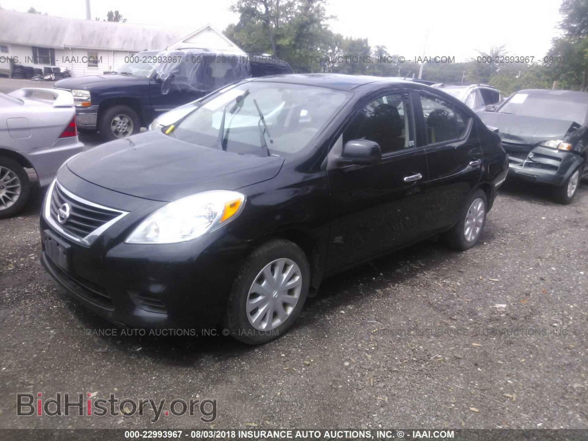 2013 Nissan Versa - VIN: 3N1CN7APXDL894183 - Фото 2