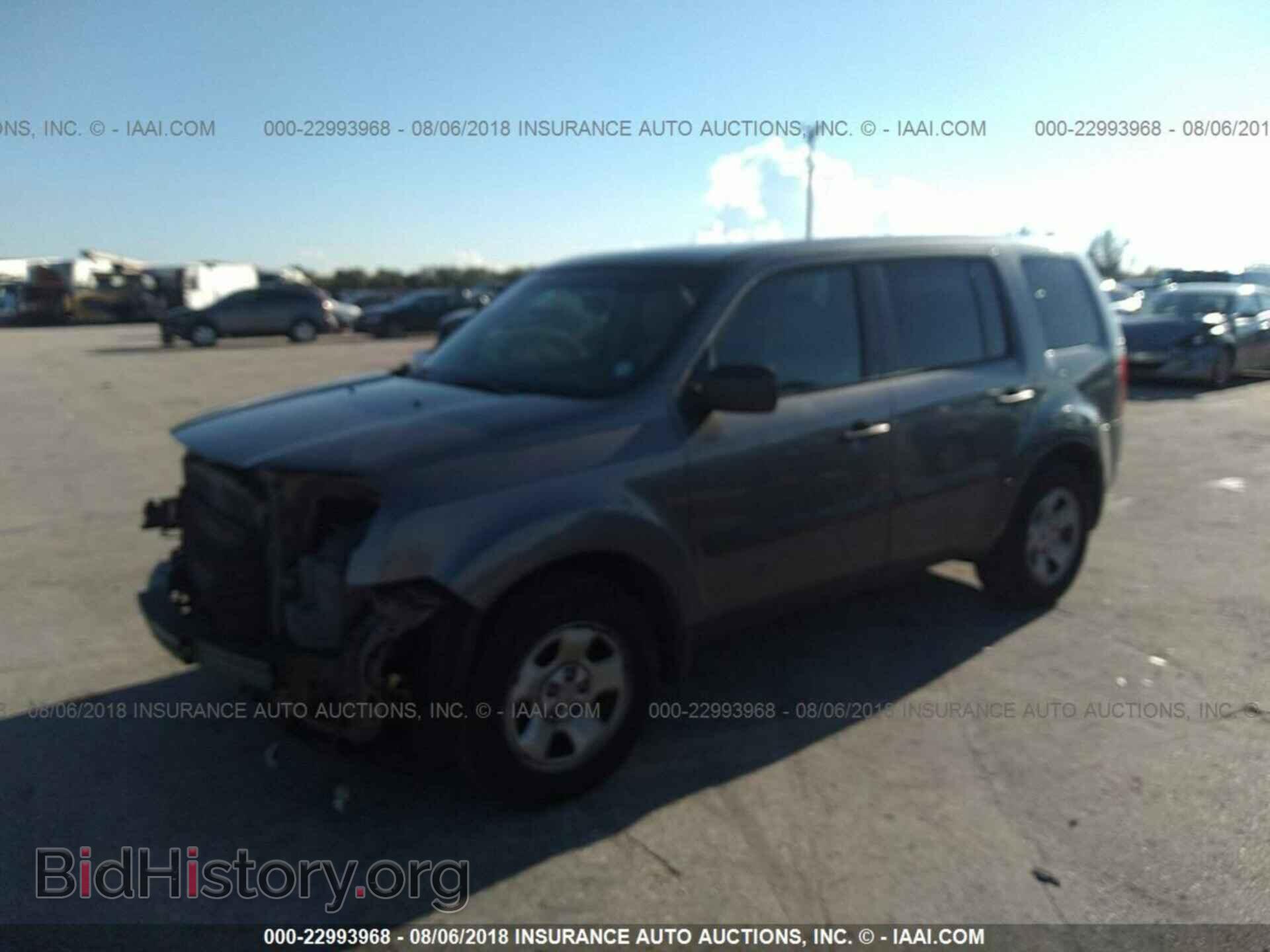 2012 Honda Pilot - VIN: 5FNYF3H25CB009825 - Фото 2