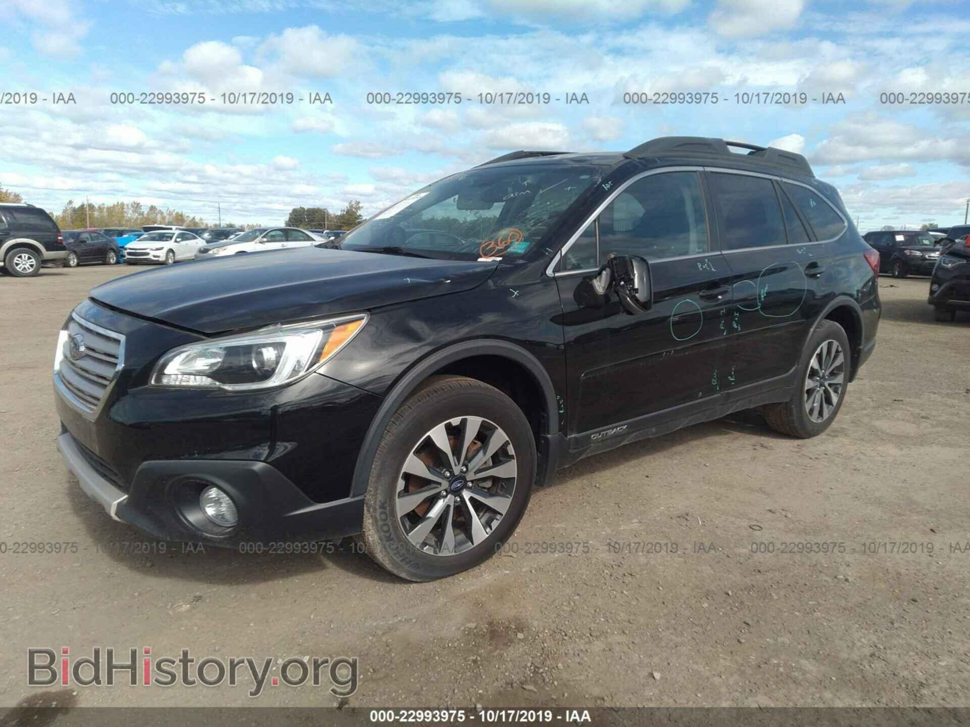 2015 SUBARU OUTBACK - VIN: 4S4BSANC2F3242139 - Photo 2