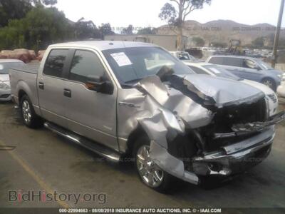 2013 Ford F150, серебристый — VIN 1FTFW1CT2DFD41536, IAAI