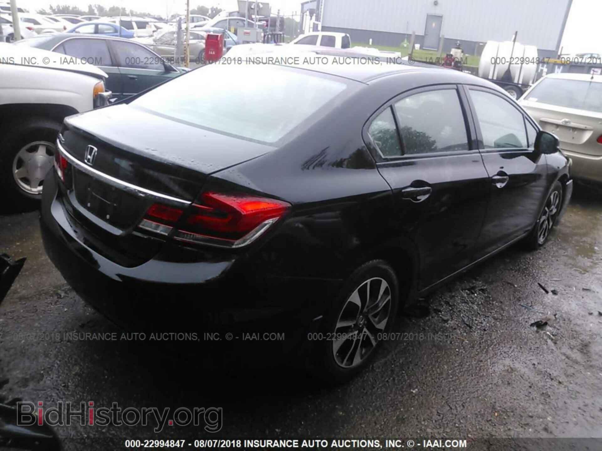 2013 Honda Civic - VIN: 19XFB2F84DE025137 - Фото 4
