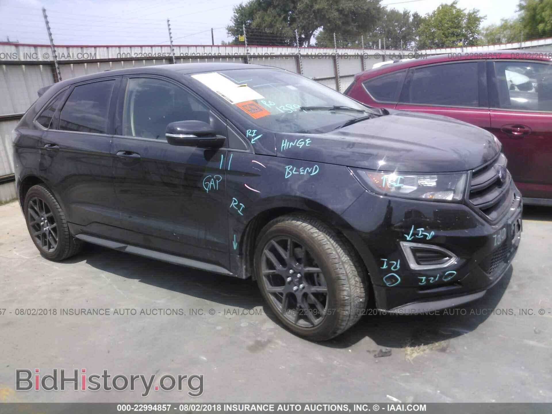 Фотография 2FMPK3APXFBB47225 - Ford Edge 2015