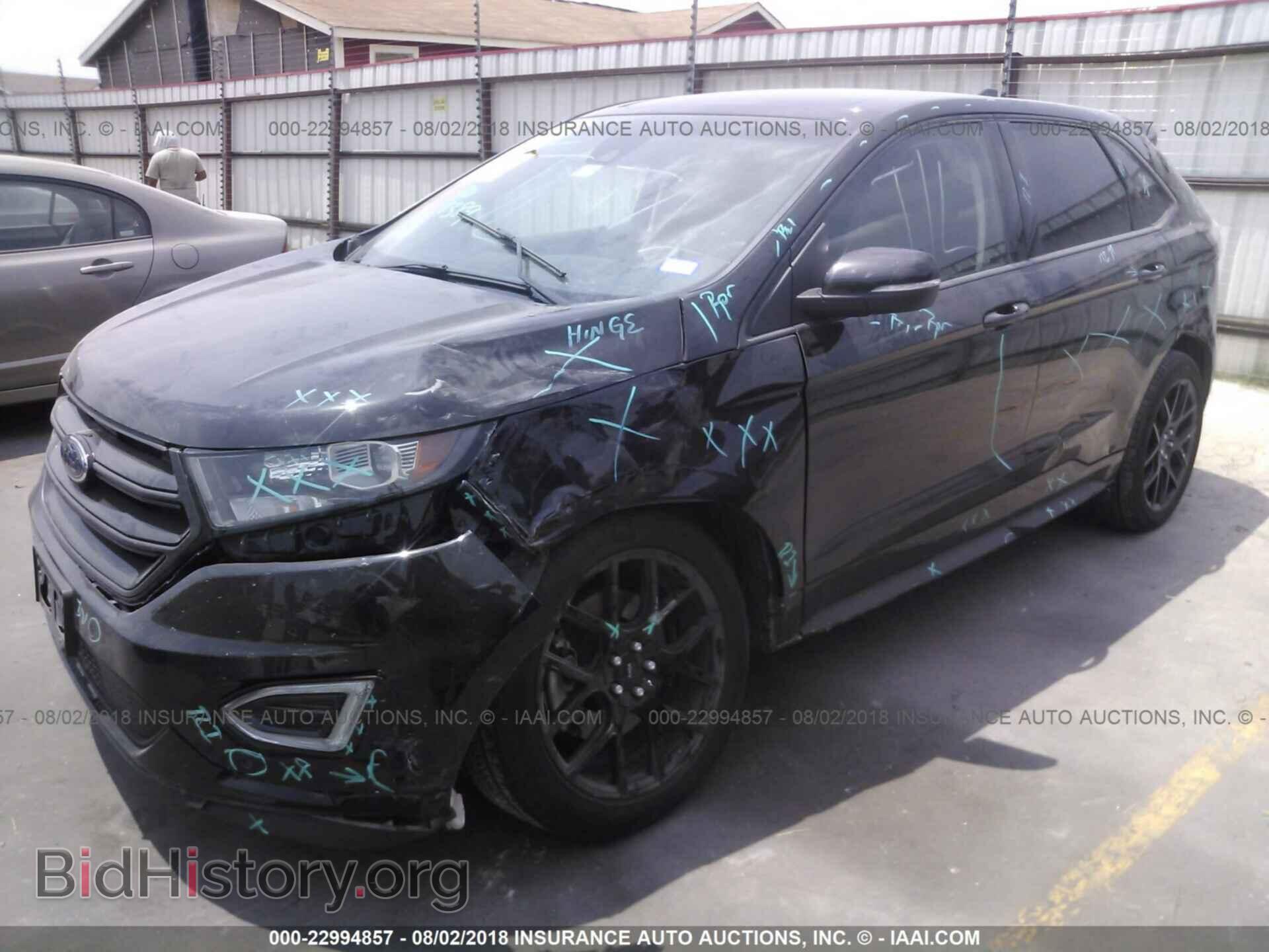 2015 Ford Edge - VIN: 2FMPK3APXFBB47225 - Фото 2