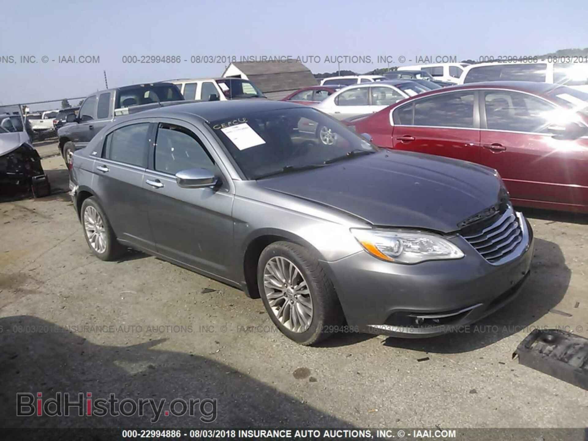 Фотография 1C3CCBCB4CN297413 - Chrysler 200 2012