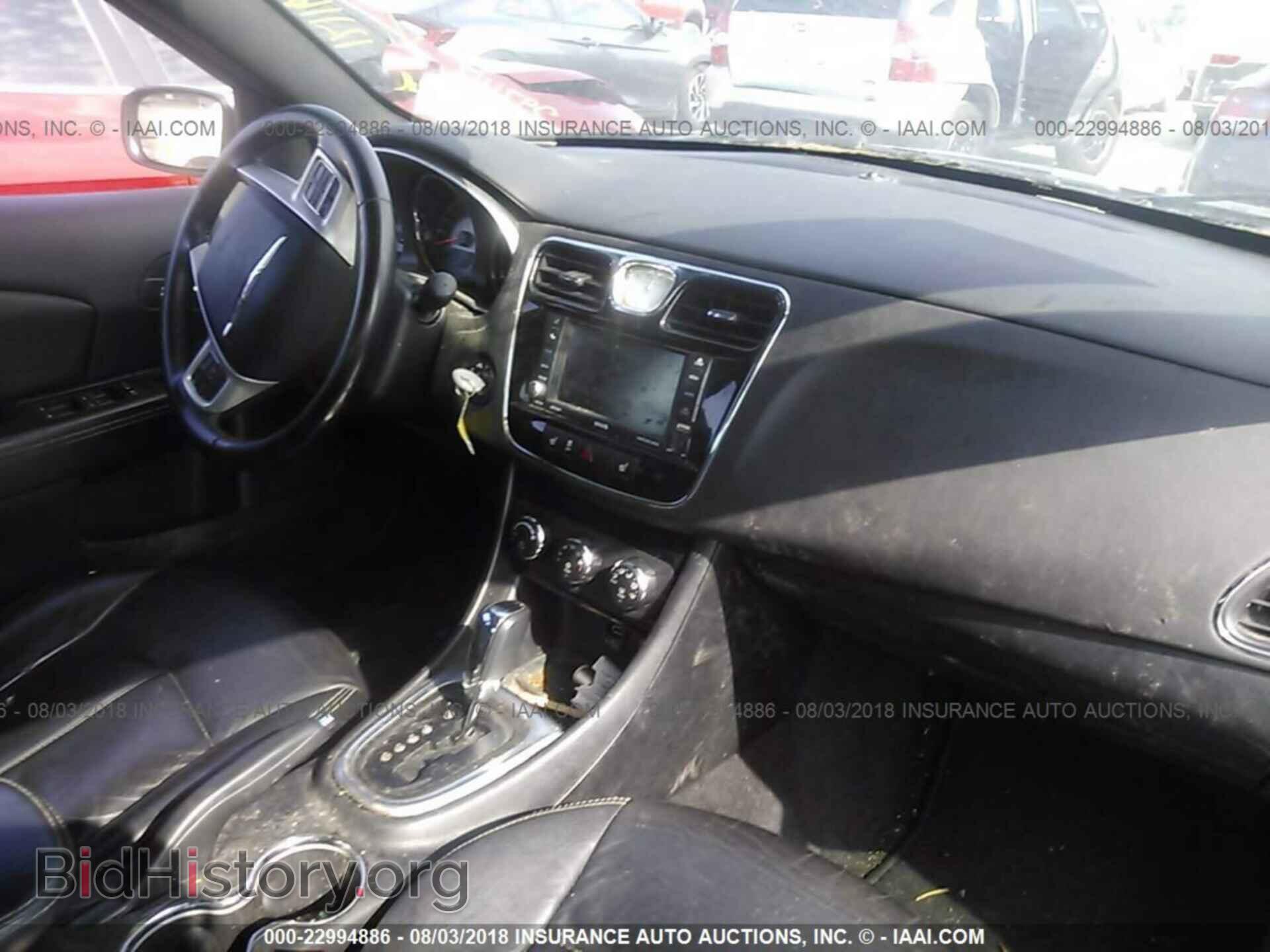 2012 Chrysler 200 - VIN: 1C3CCBCB4CN297413 - Photo 5