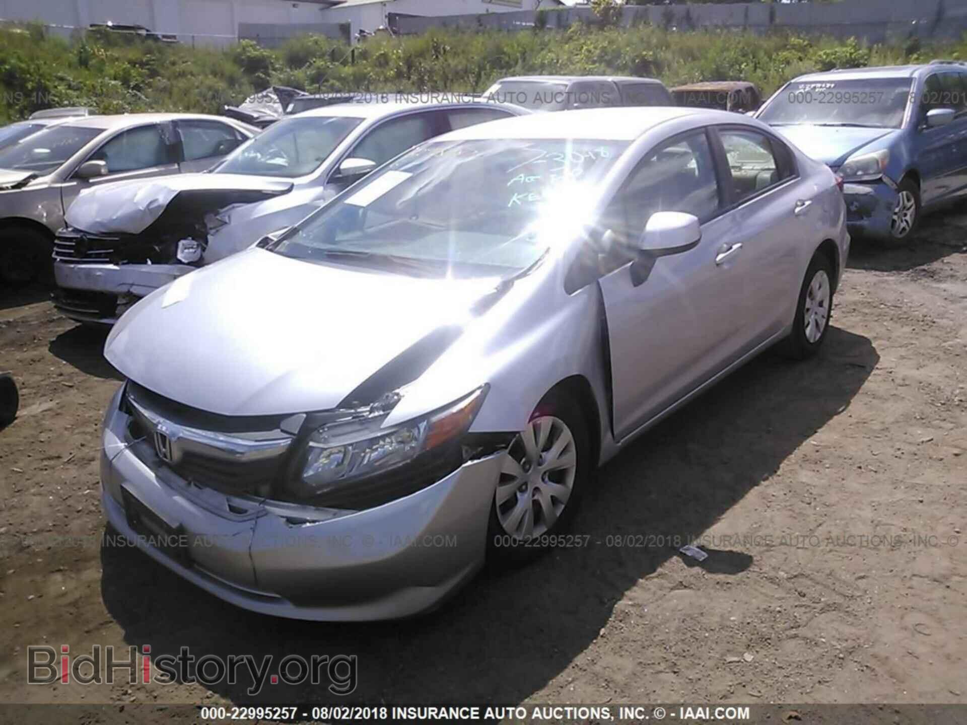 2012 Honda Civic - VIN: 19XFB2F58CE095325 - Photo 2
