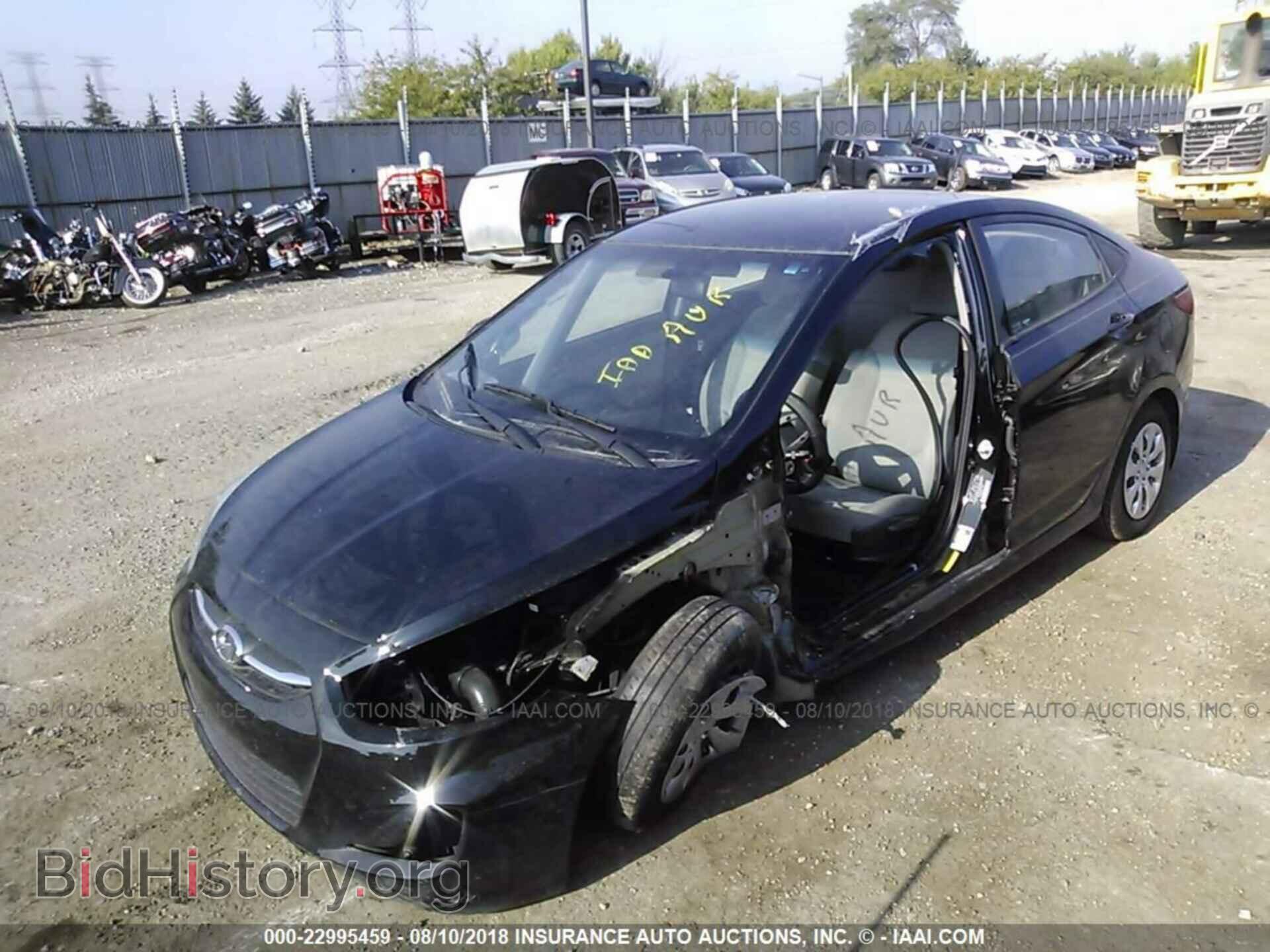 2016 HYUNDAI ACCENT - VIN: KMHCT4AE4GU105824 - Фото 2