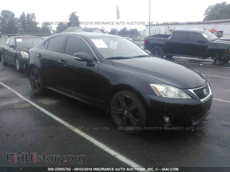 2012 Lexus IS (VIN JTHBF5C25C5167445) — фото 1 из 10, IAAI, повреждение: задняя часть