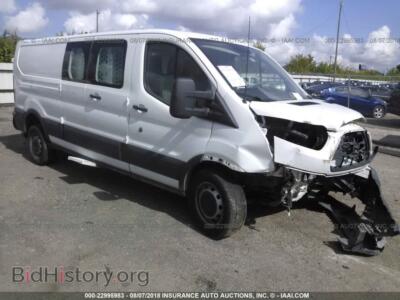 2015 Ford TRANSIT, белый — VIN 1FTSW2ZM1FKB00520, IAAI