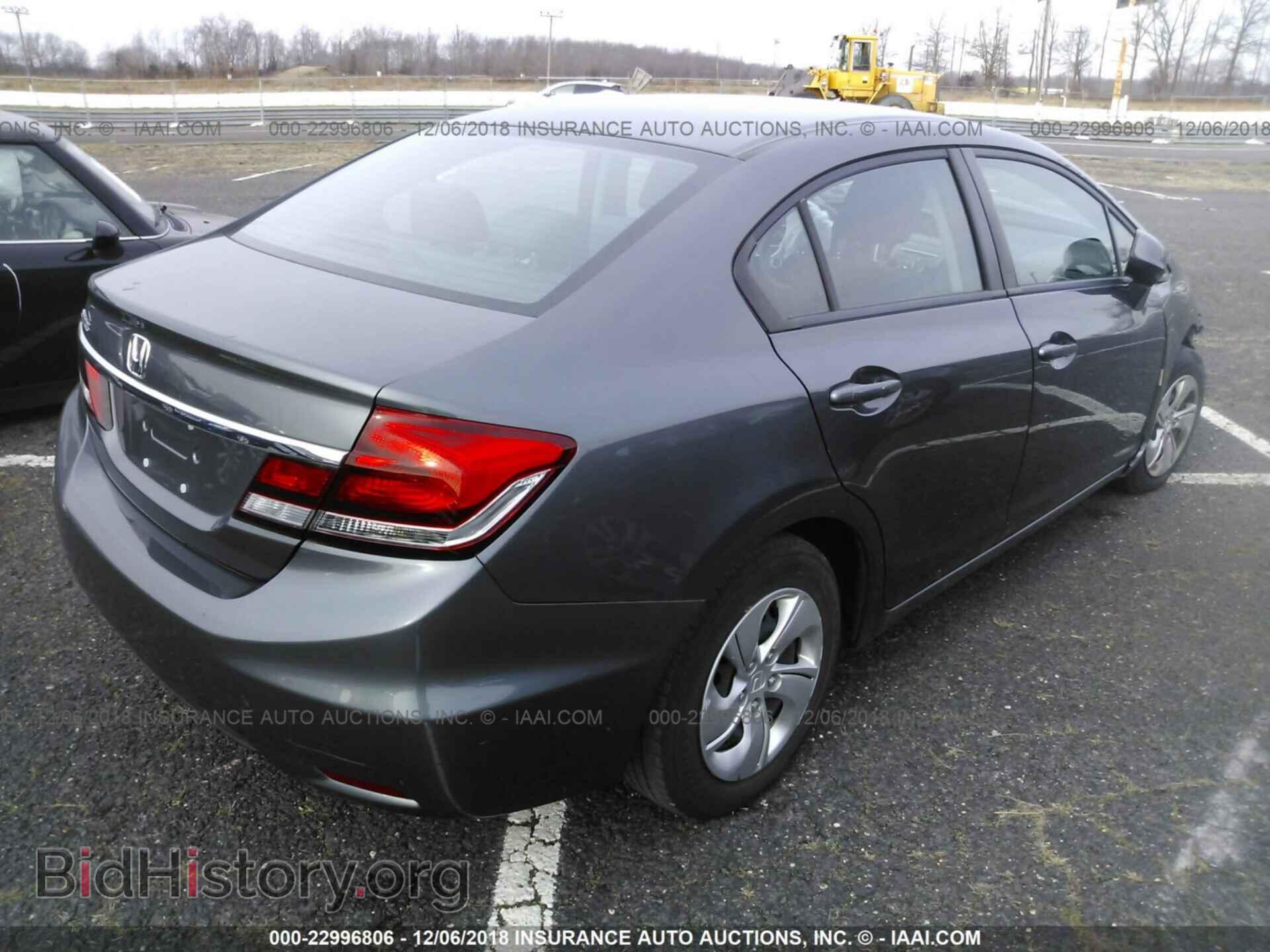 2013 HONDA CIVIC - VIN: 2HGFB2F54DH581699 - Фото 4