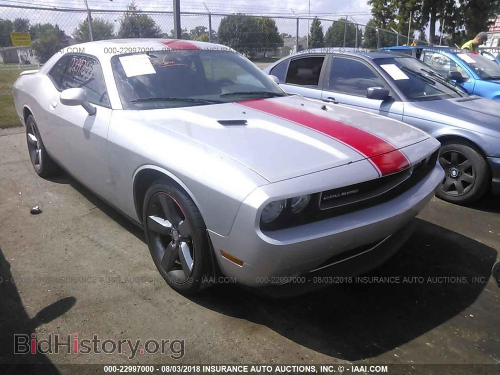 Фотография 2C3CDYAG3CH294039 - DODGE CHALLENGER 2012