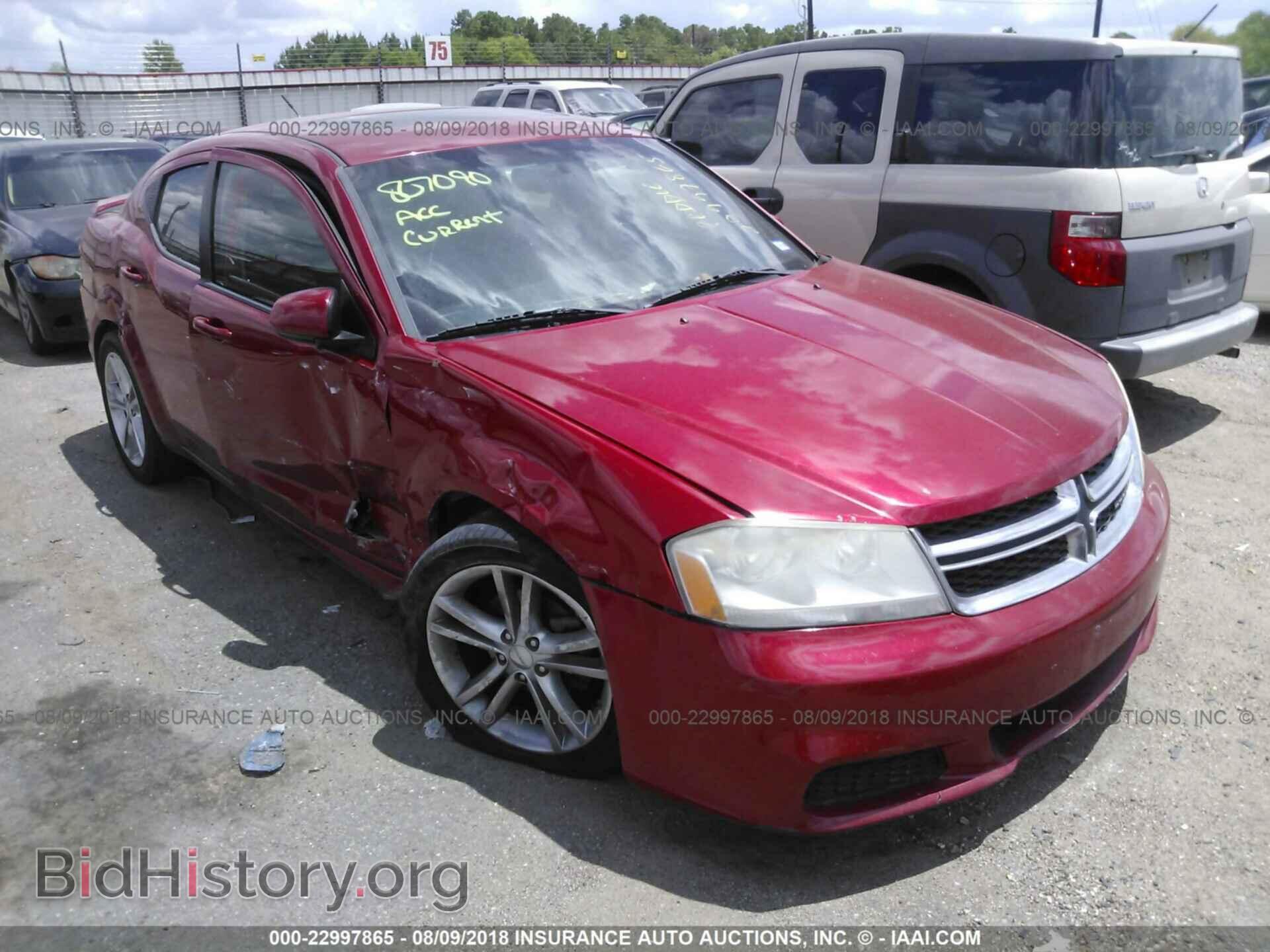 Photo 1C3CDZCB9CN212331 - Dodge Avenger 2012