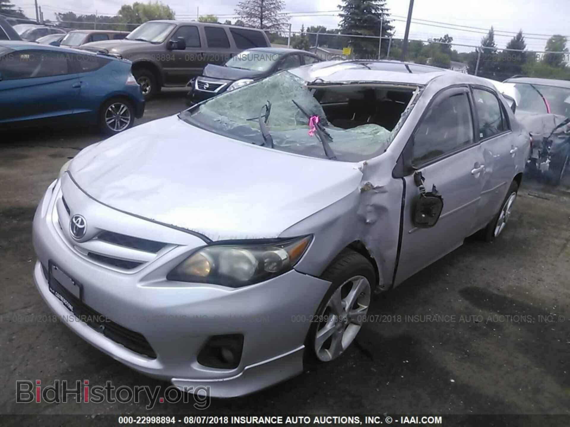 2011 Toyota Corolla - VIN: 2T1BU4EE6BC628551 - Фото 2