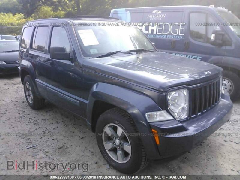 2008 Jeep LIBERTY Sport (VIN 1J8GN28K08W202078) — photo 1 of 10, IAAI, damage: roof