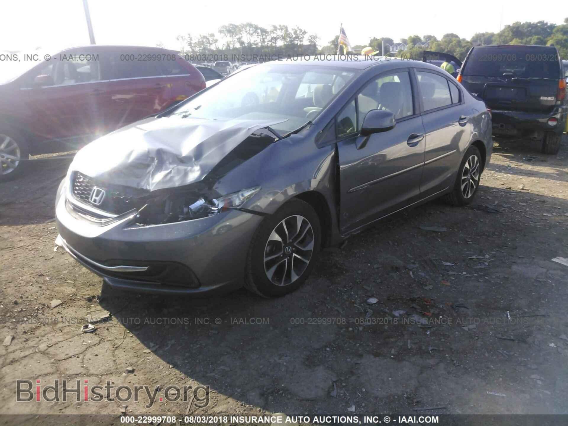 2013 Honda Civic - VIN: 19XFB2F82DE020955 - Фото 2