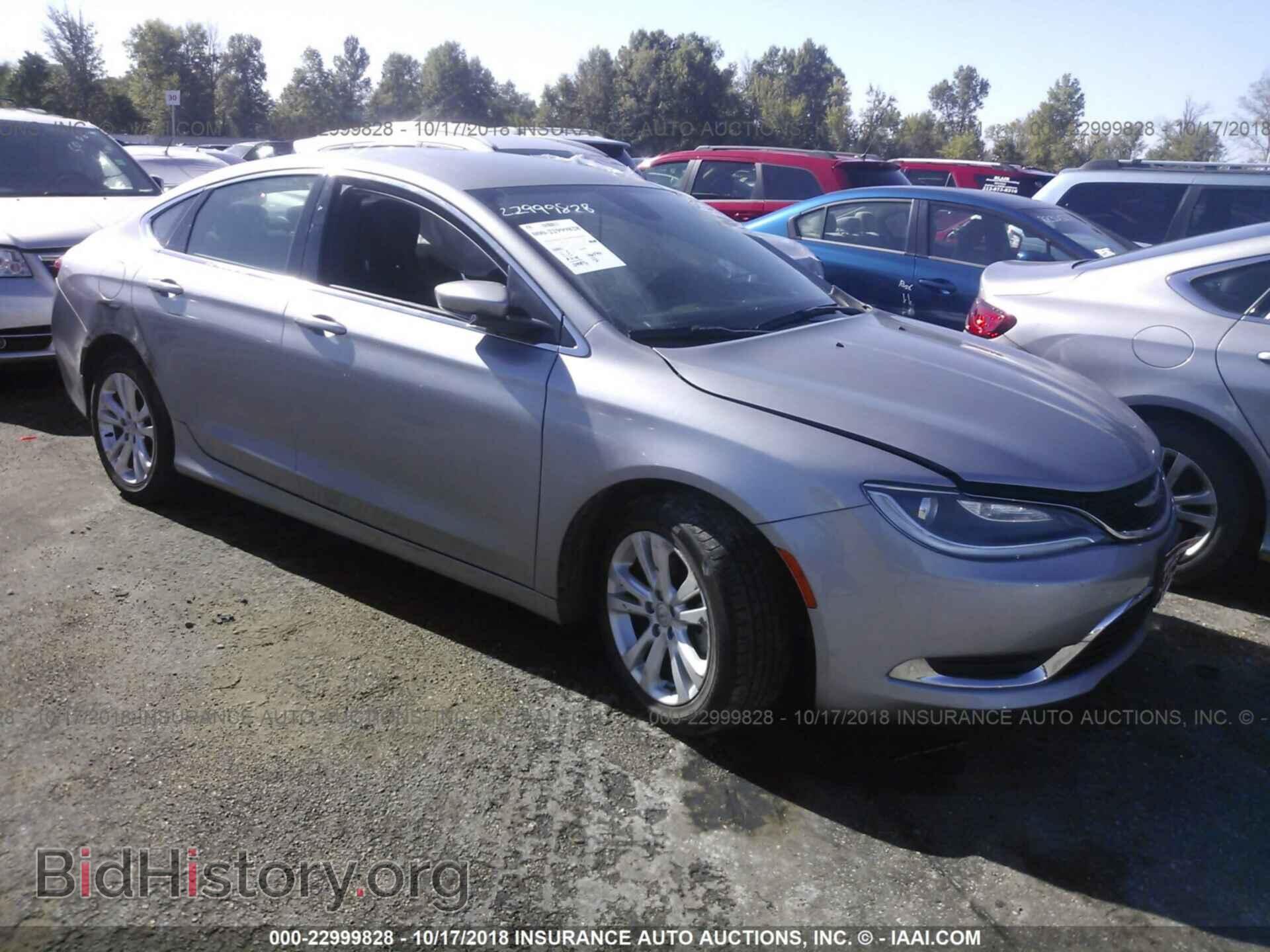 Фотография 1C3CCCAB1GN163781 - CHRYSLER 200 2016