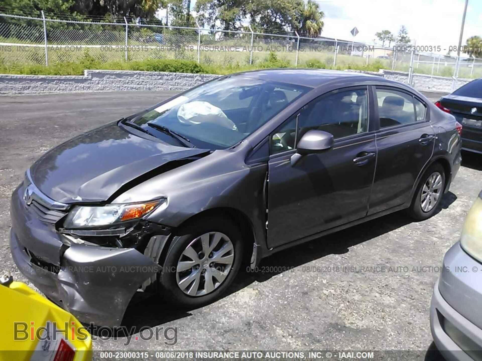 2012 Honda Civic - VIN: 19XFB2F54CE094575 - Photo 2