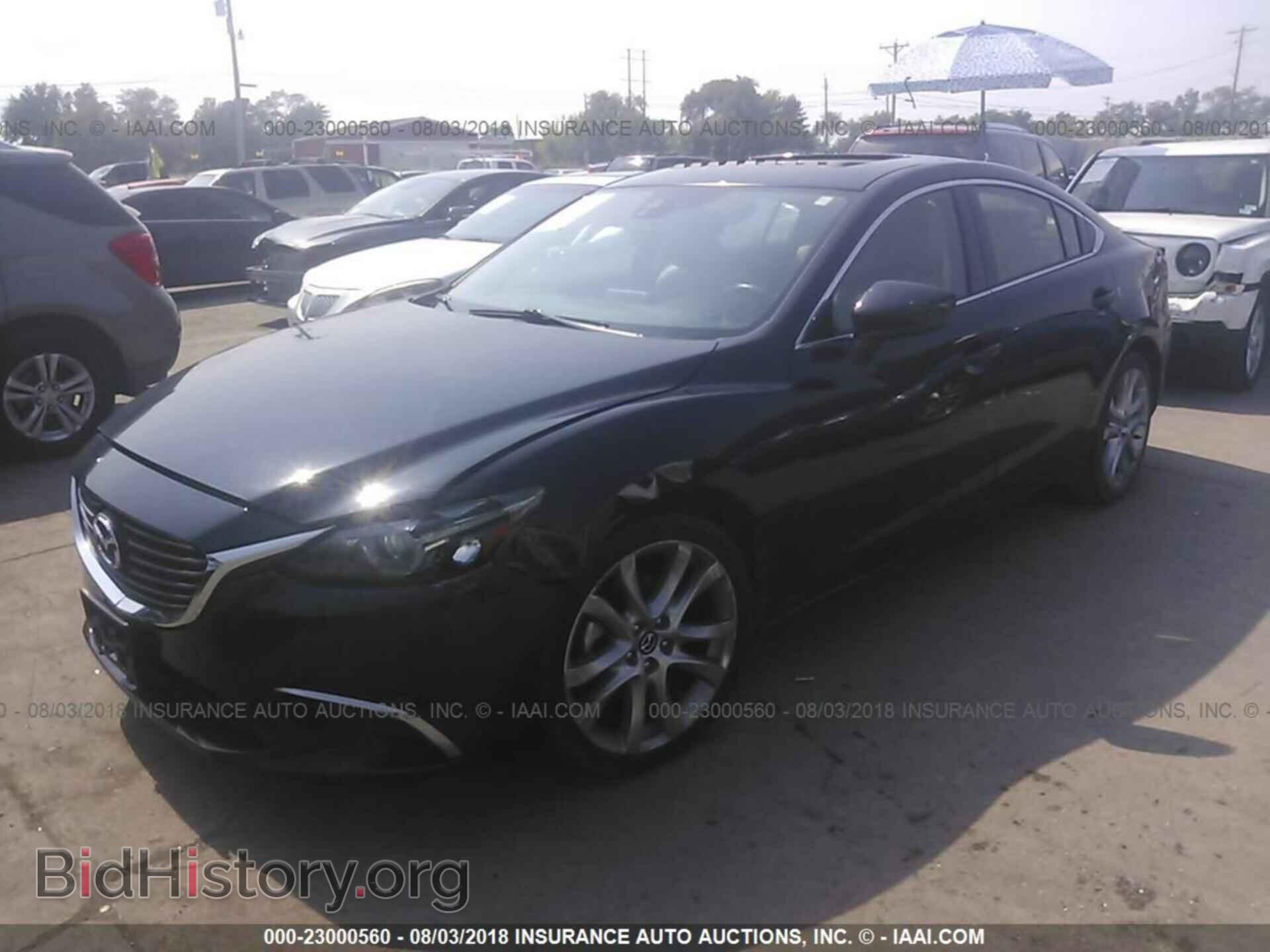 2016 Mazda 6 - VIN: JM1GJ1T56G1456338 - Фото 2