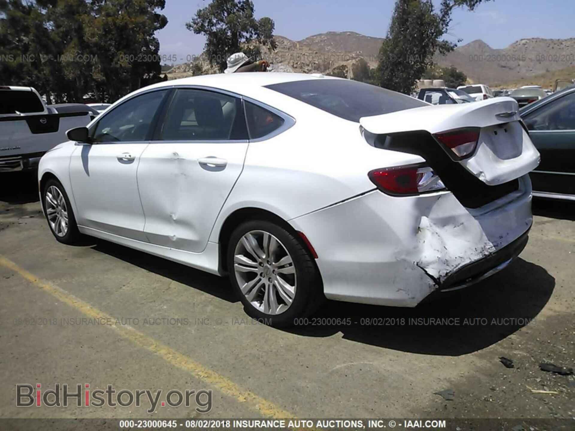 2015 Chrysler 200 - VIN: 1C3CCCAB0FN564009 - Фото 3
