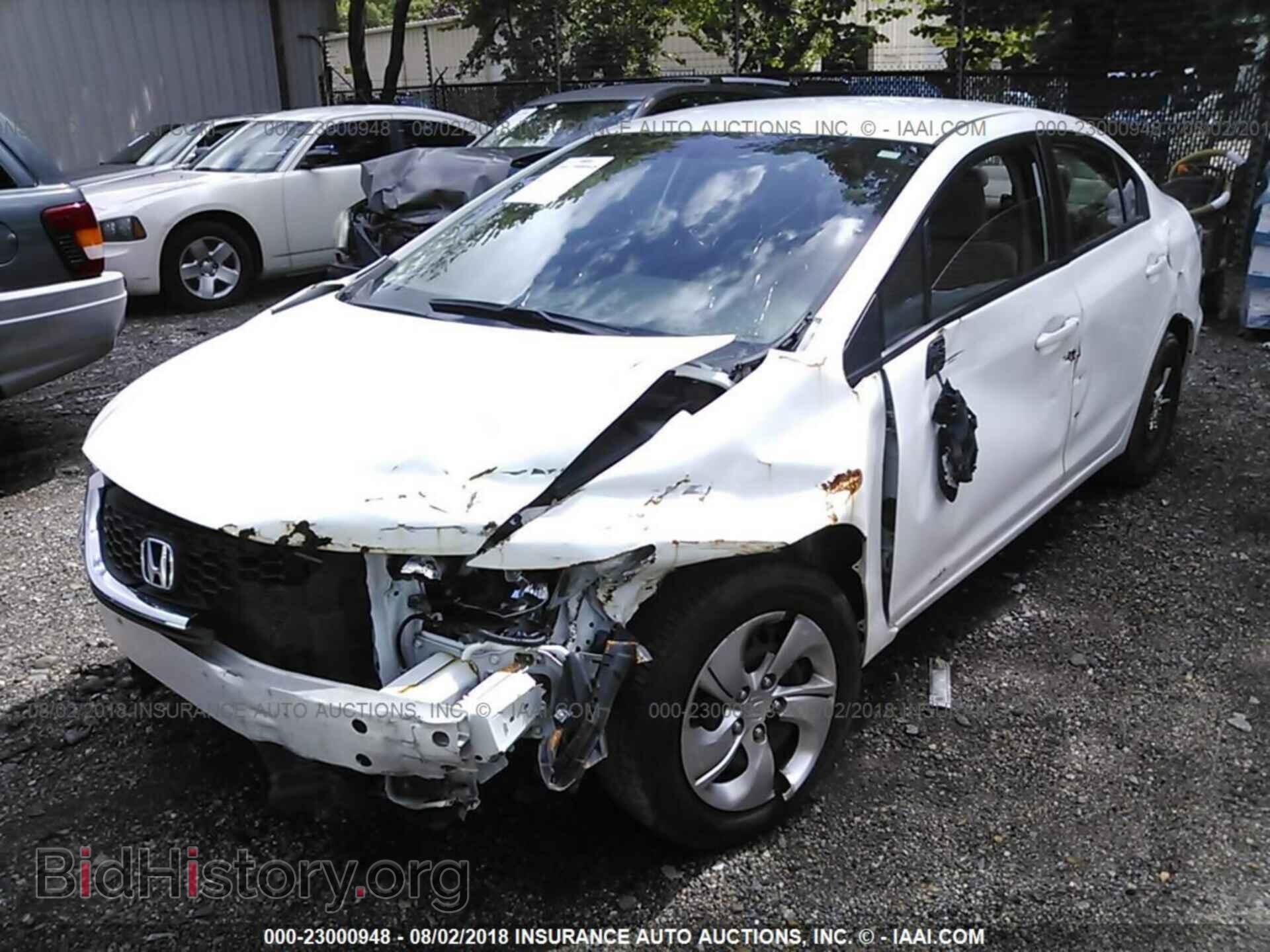2014 Honda Civic - VIN: 19XFB2F57EE204103 - Фото 2