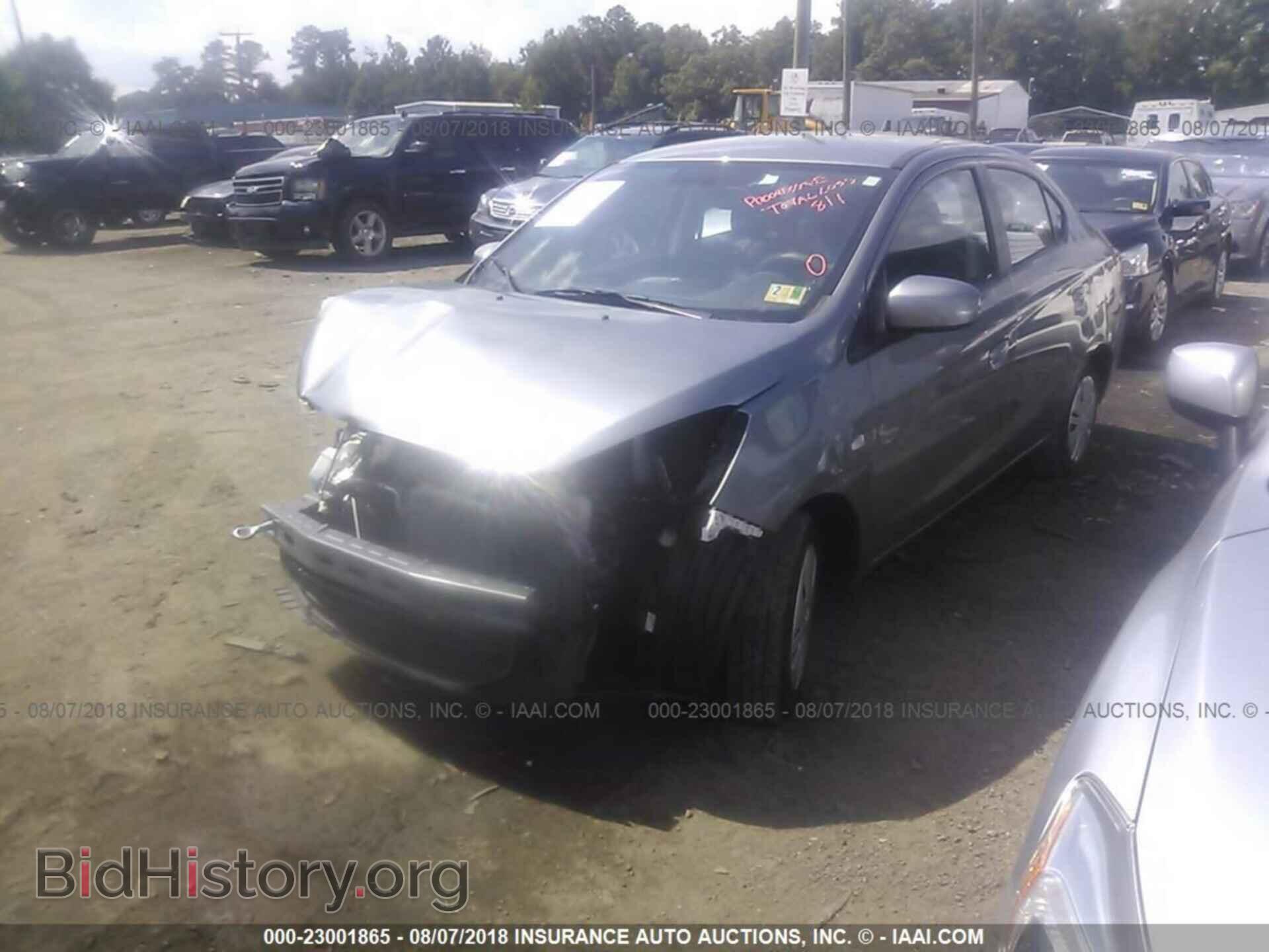 2017 Mitsubishi Mirage - VIN: ML32F3FJ8HHF15503 - Фото 2