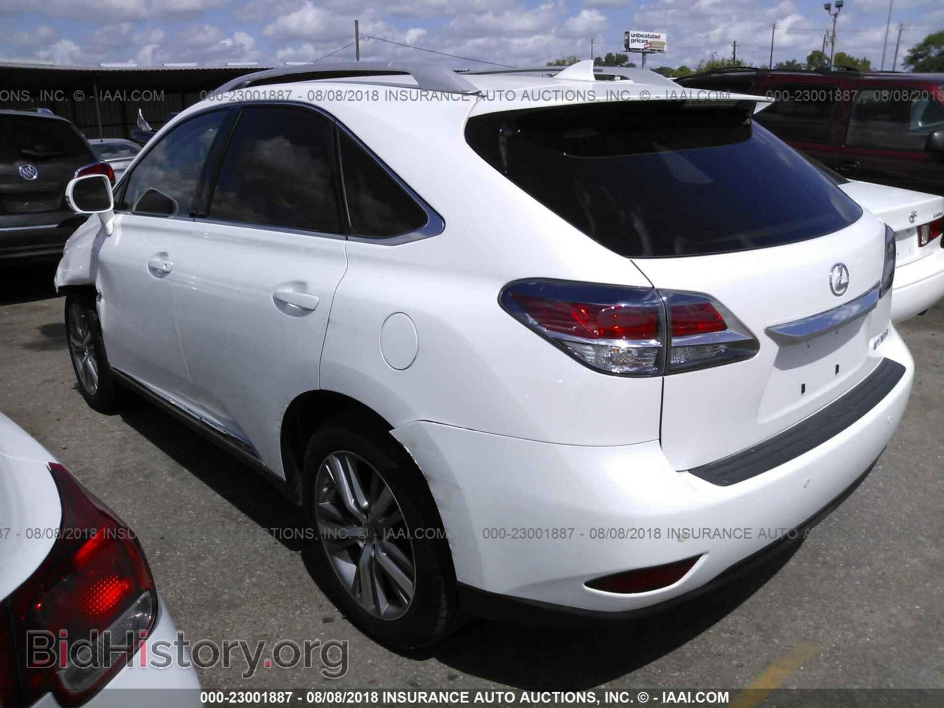 2015 LEXUS RX - VIN: 2T2ZK1BA7FC158990 - Photo 3