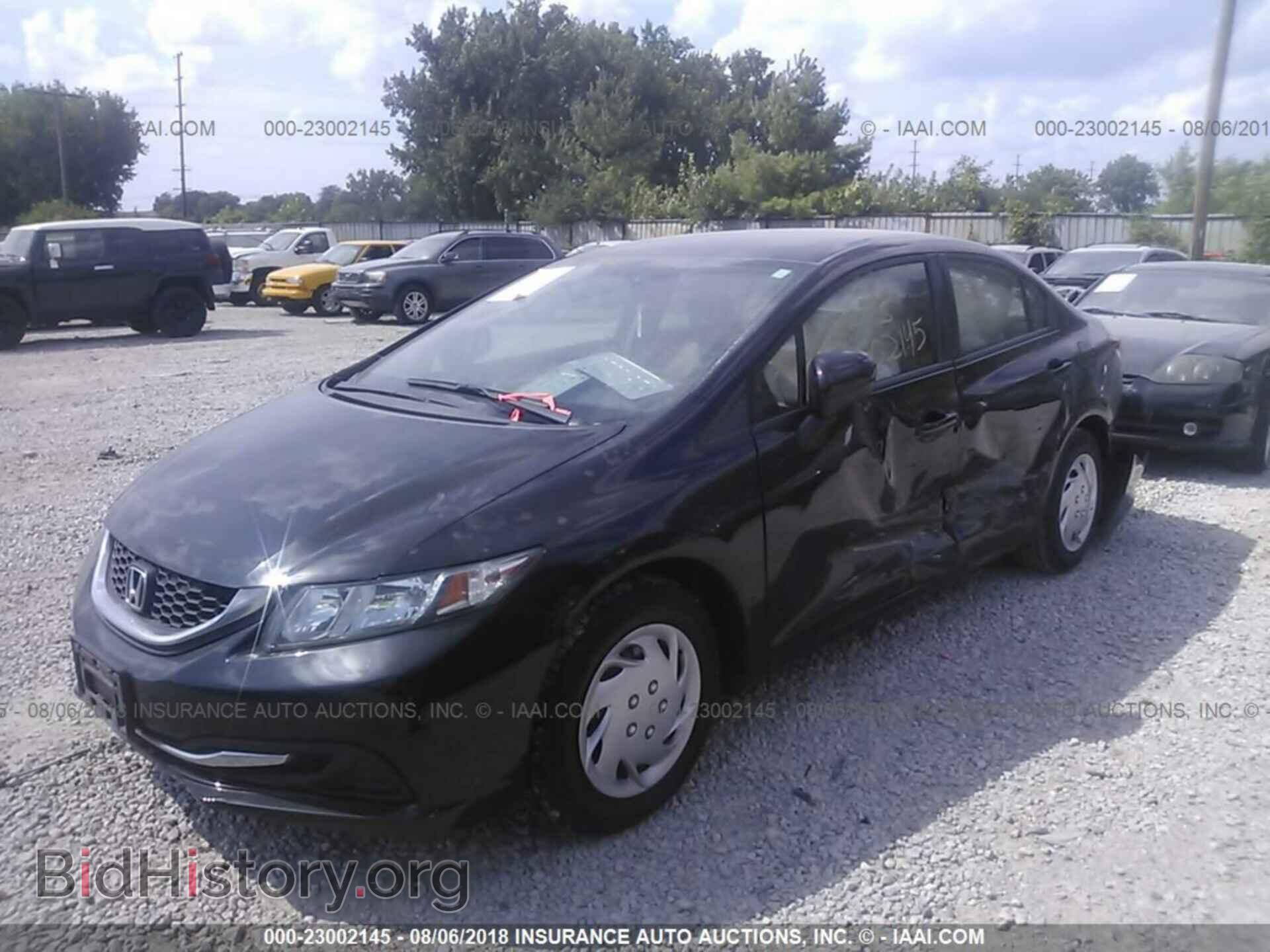 2014 Honda Civic - VIN: 19XFB2F56EE006516 - Фото 2