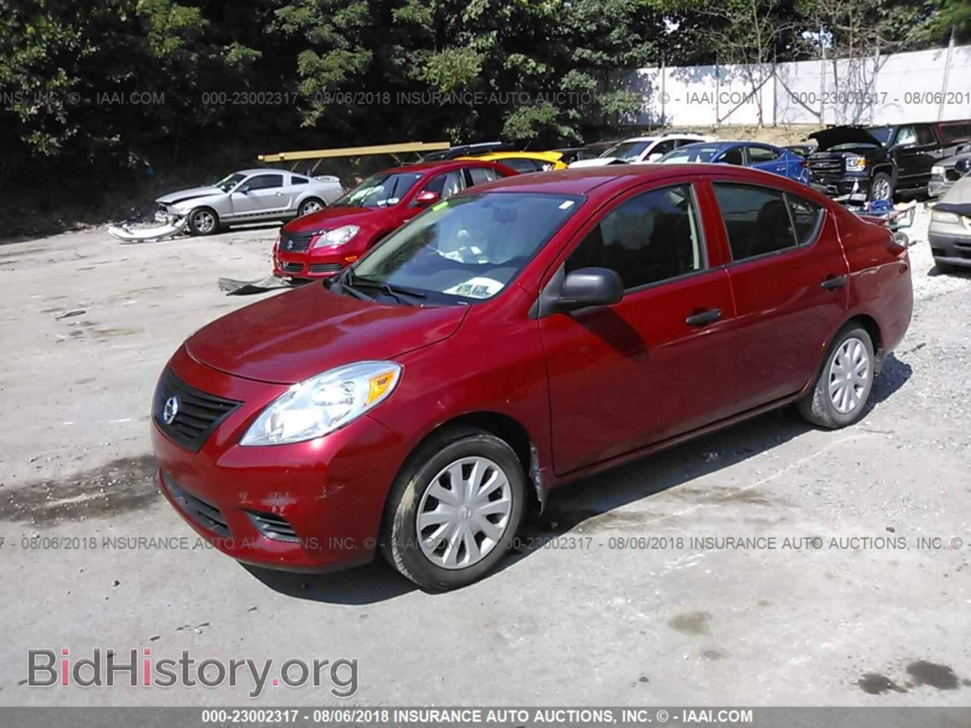 2014 Nissan Versa - VIN: 3N1CN7AP4EL829346 - Фото 2