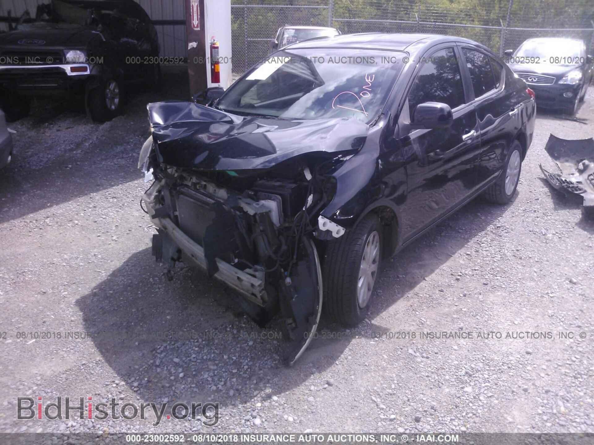 2012 Nissan Versa - VIN: 3N1CN7AP3CL817220 - Фото 2