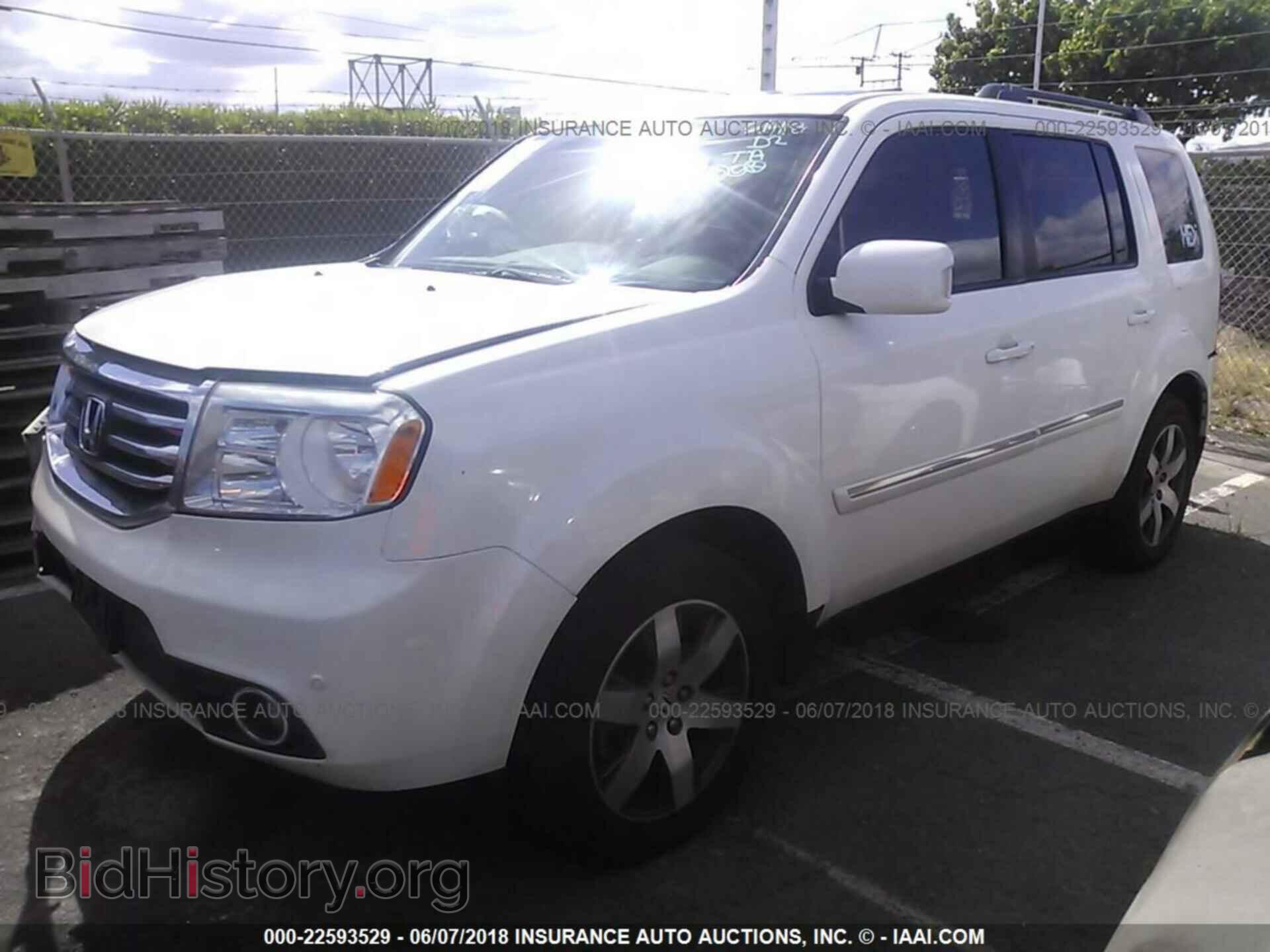 2012 HONDA PILOT - VIN: 5FNYF3H92CB034372 - Фото 2