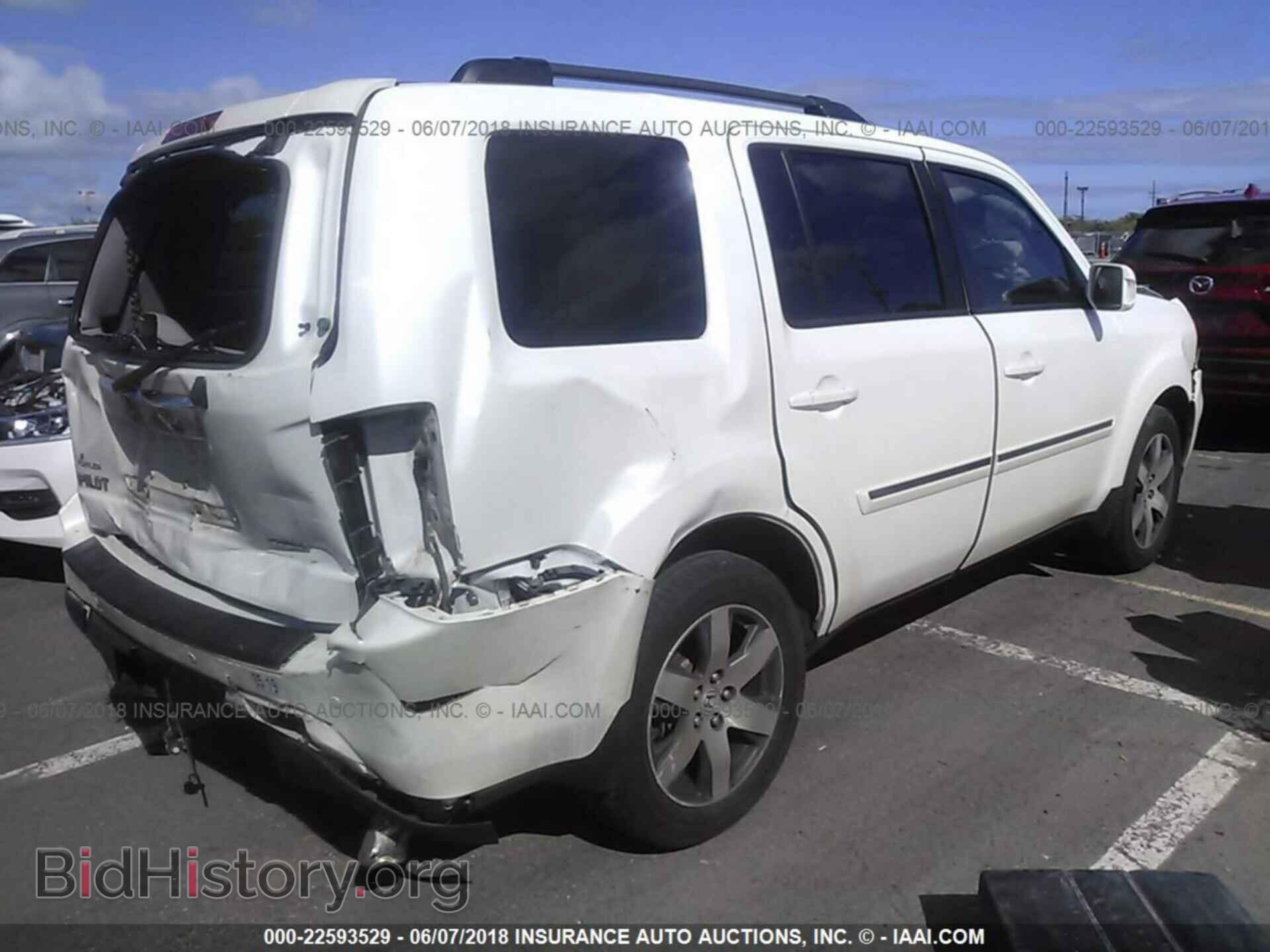 2012 HONDA PILOT - VIN: 5FNYF3H92CB034372 - Фото 4