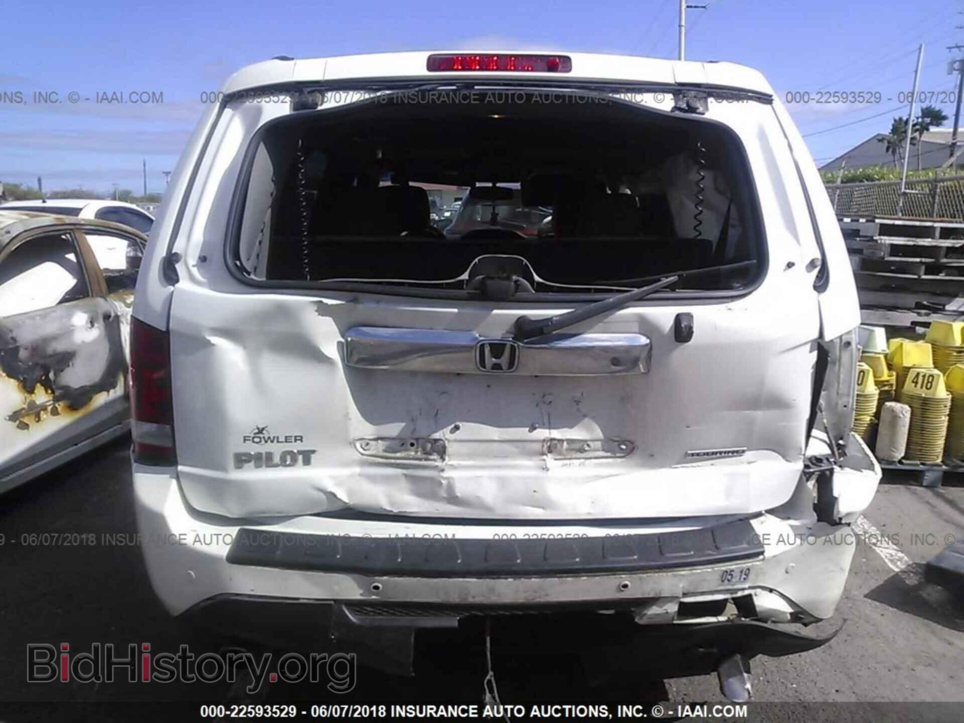 2012 HONDA PILOT - VIN: 5FNYF3H92CB034372 - Фото 6