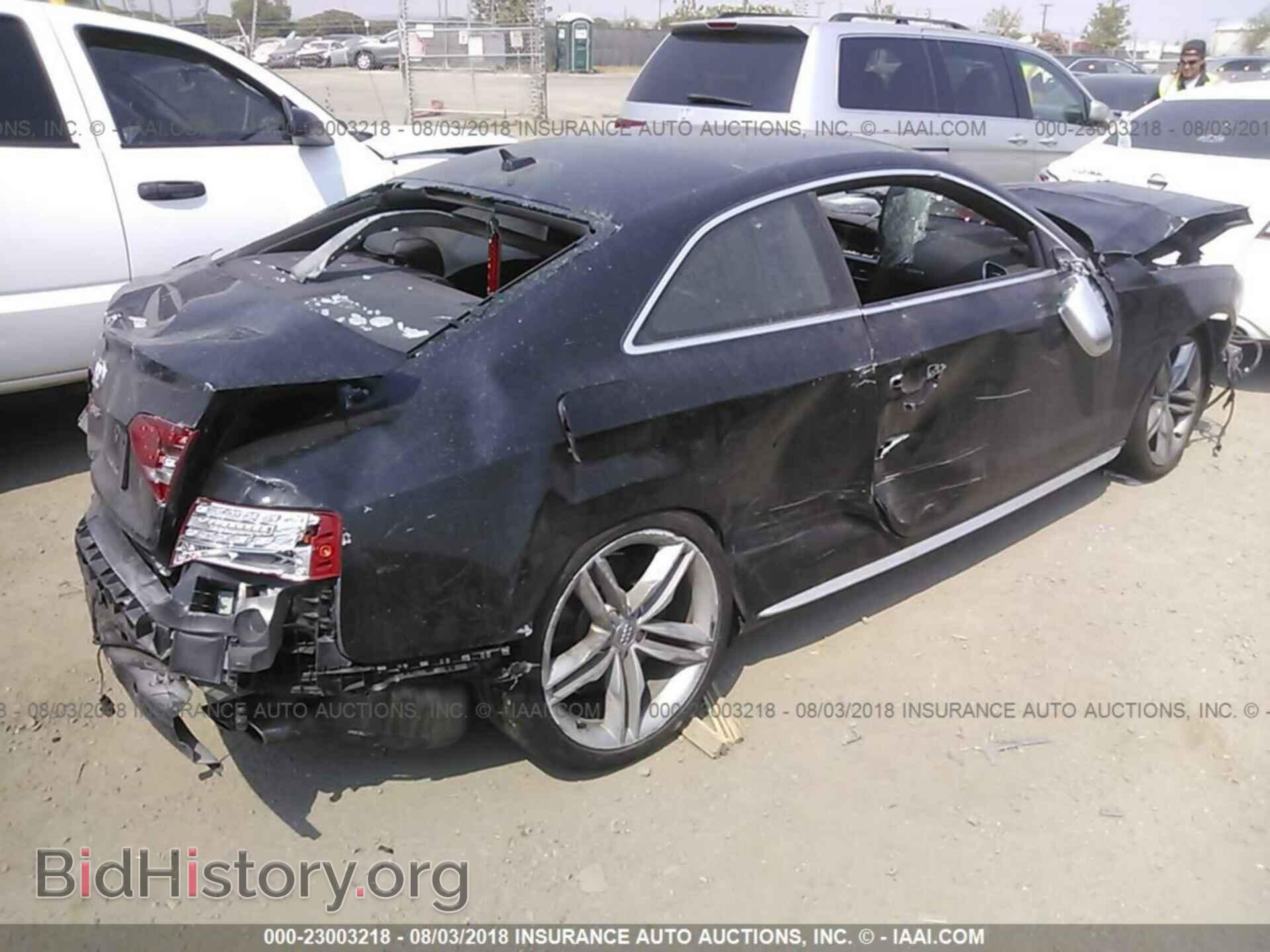2012 AUDI S5 - VIN: WAUVVAFR4CA037308 - Photo 4
