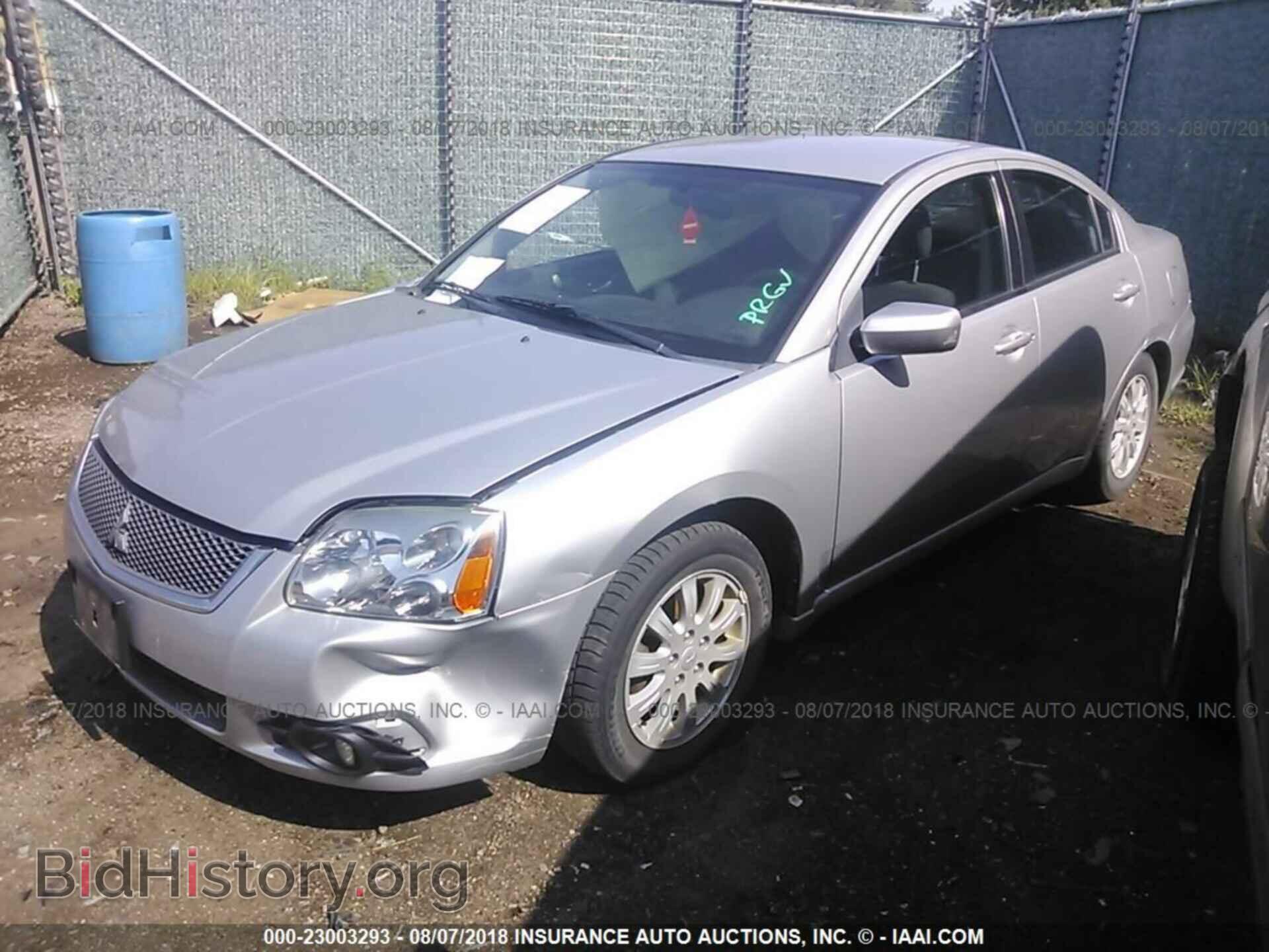 2012 Mitsubishi Galant - VIN: 4A32B2FF1CE020451 - Фото 2