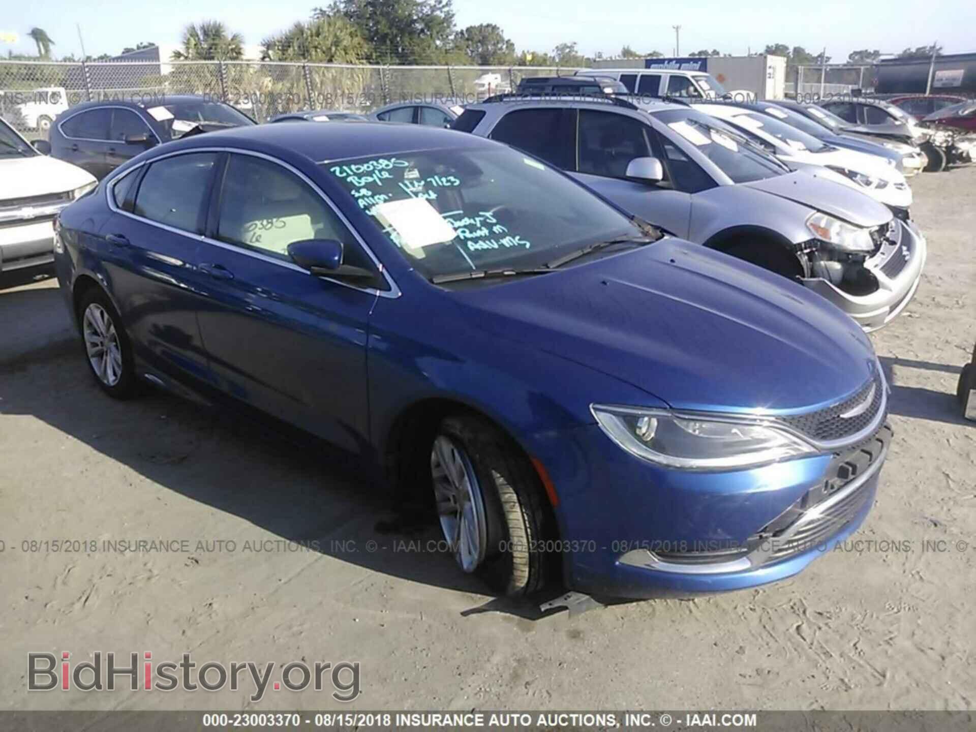 Photo 1C3CCCABXFN531177 - Chrysler 200 2015