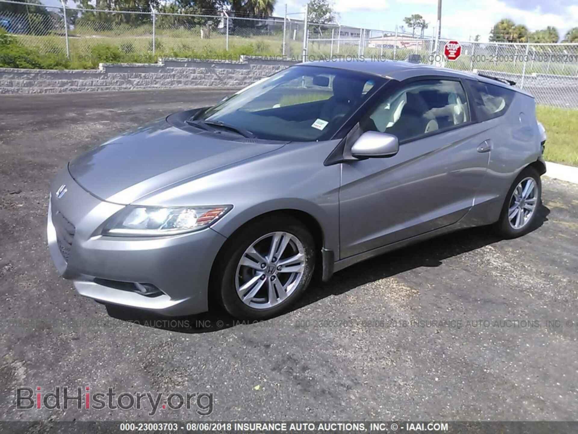 2012 Honda Cr-z - VIN: JHMZF1D60CS003546 - Фото 2