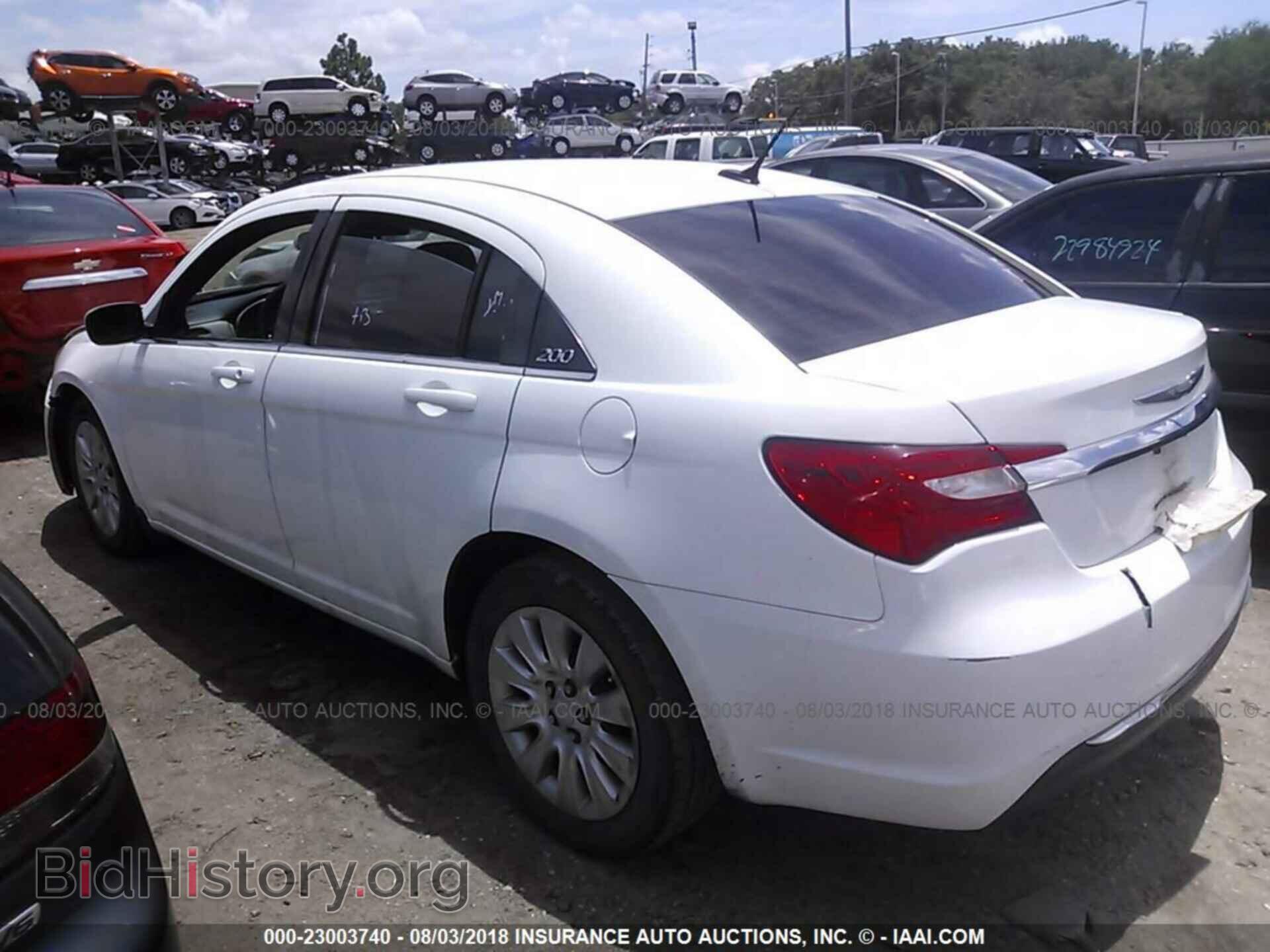 2013 Chrysler 200 - VIN: 1C3CCBAB9DN733516 - Photo 3
