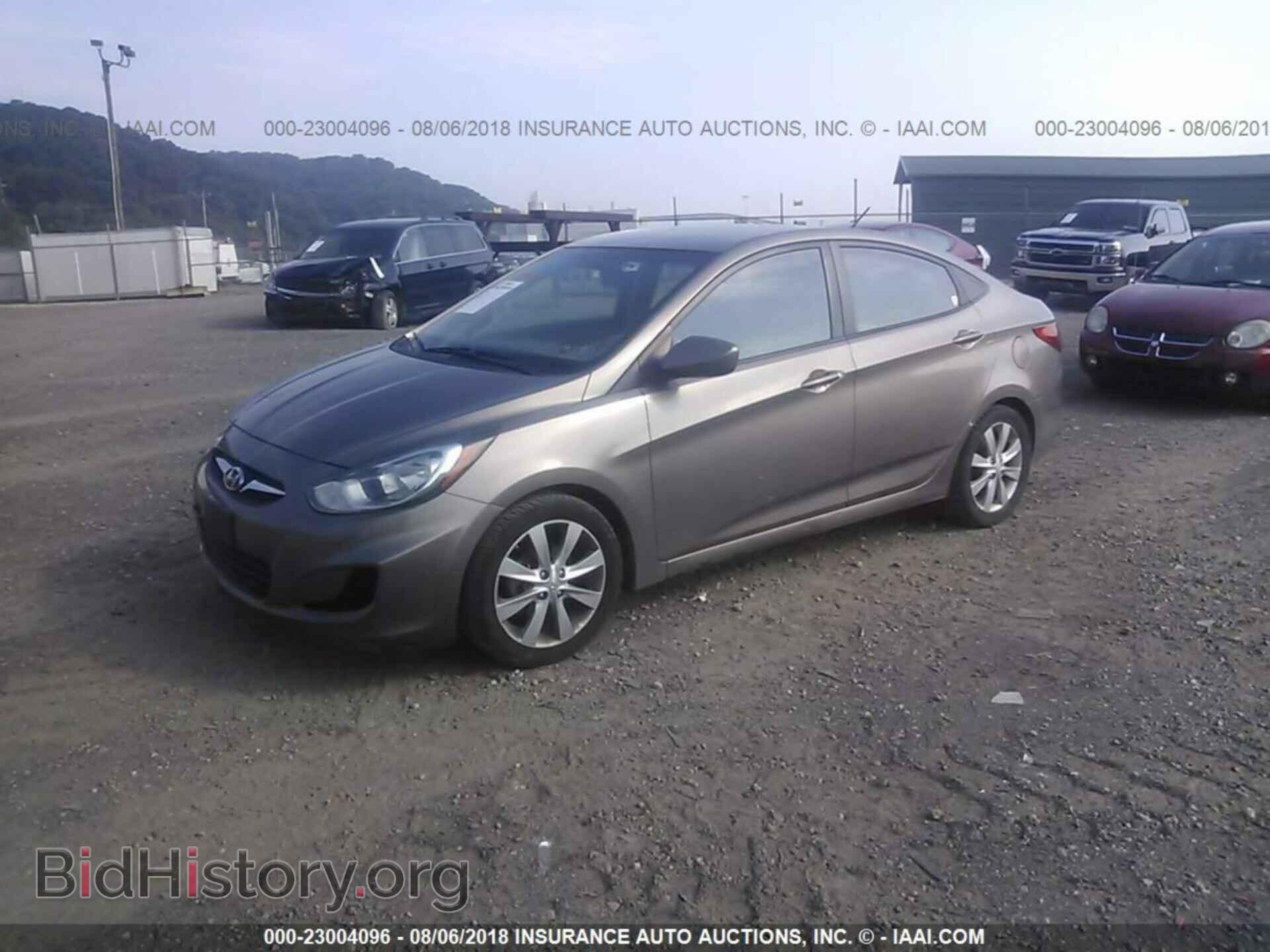 2012 HYUNDAI ACCENT - VIN: KMHCU4AE2CU081837 - Фото 2