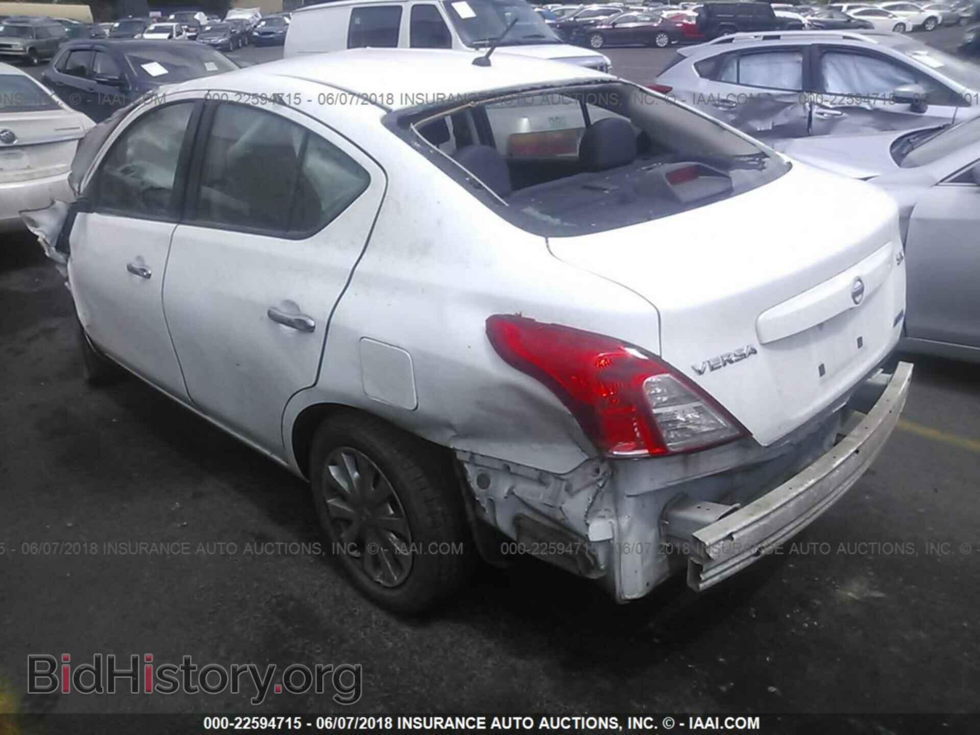 2012 NISSAN VERSA - VIN: 3N1CN7AP1CL908647 - Фото 3