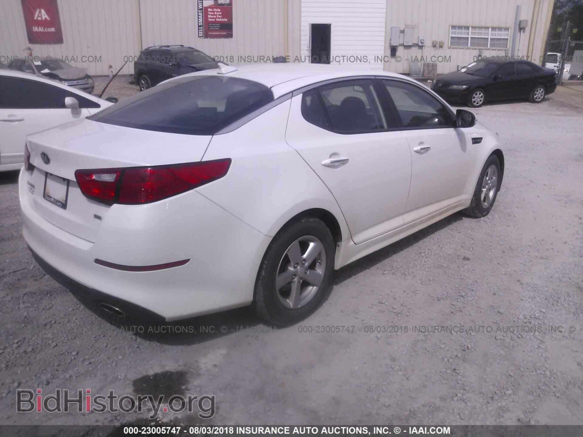 2015 Kia Optima - VIN: 5XXGM4A75FG401489 - Photo 4